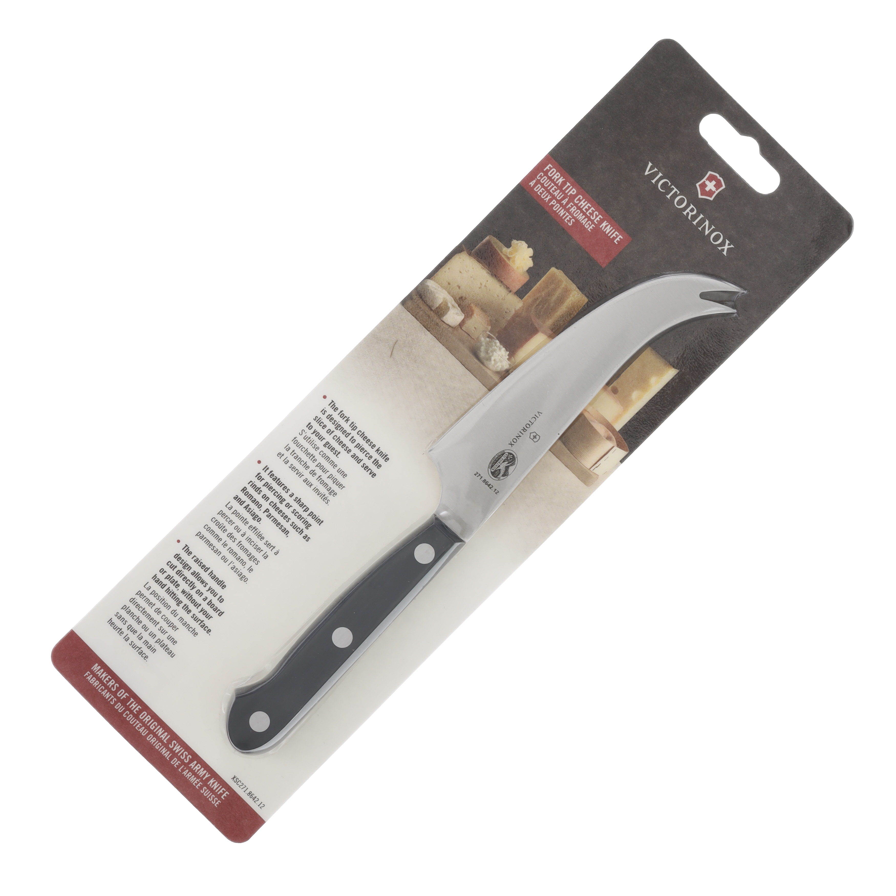 Victorinox Cheese Knife 4.3 Inch Plain Edge Cheese Blade V07433 View 3
