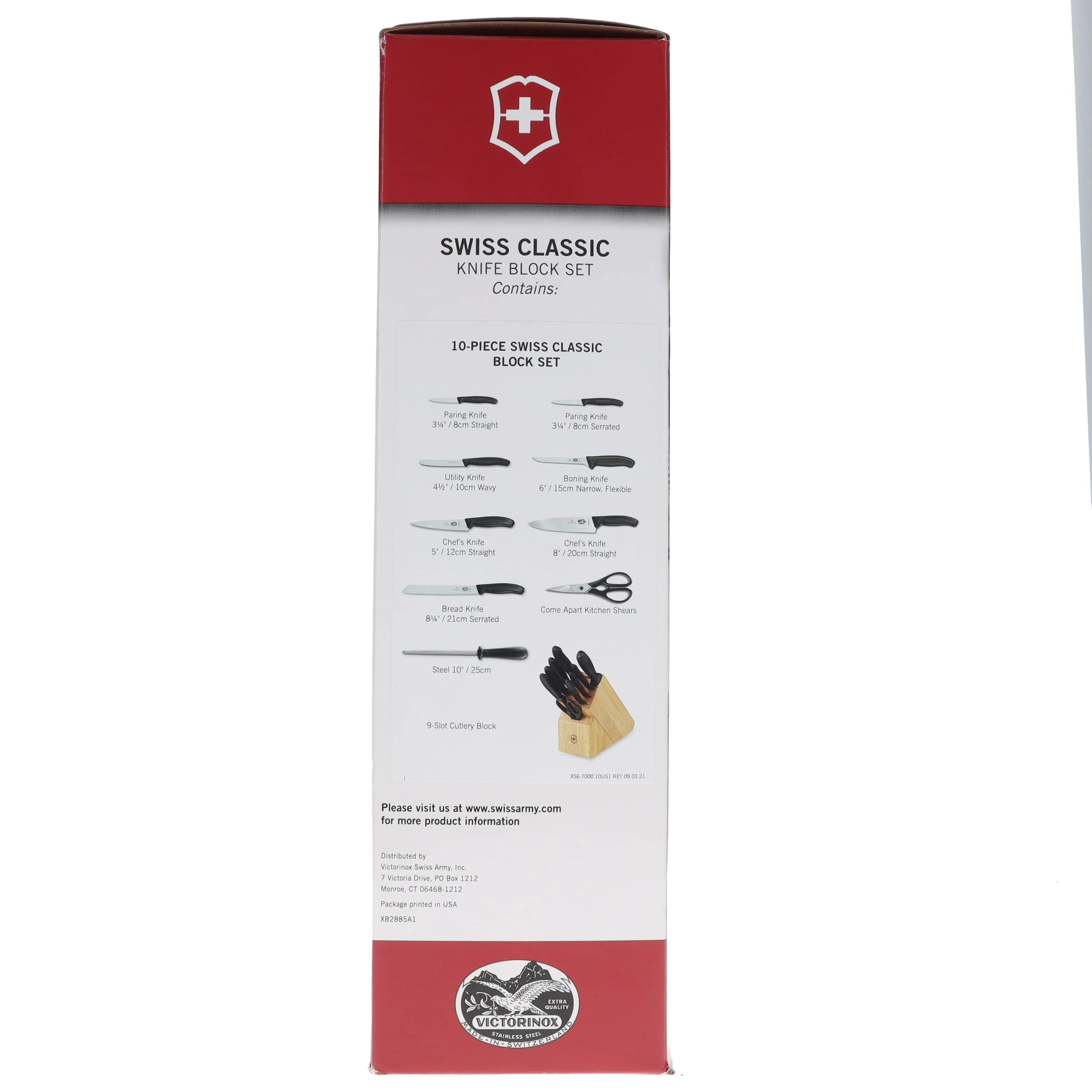Victorinox Swiss Classic Knife 10 Piece Block Set V6700010 View 4