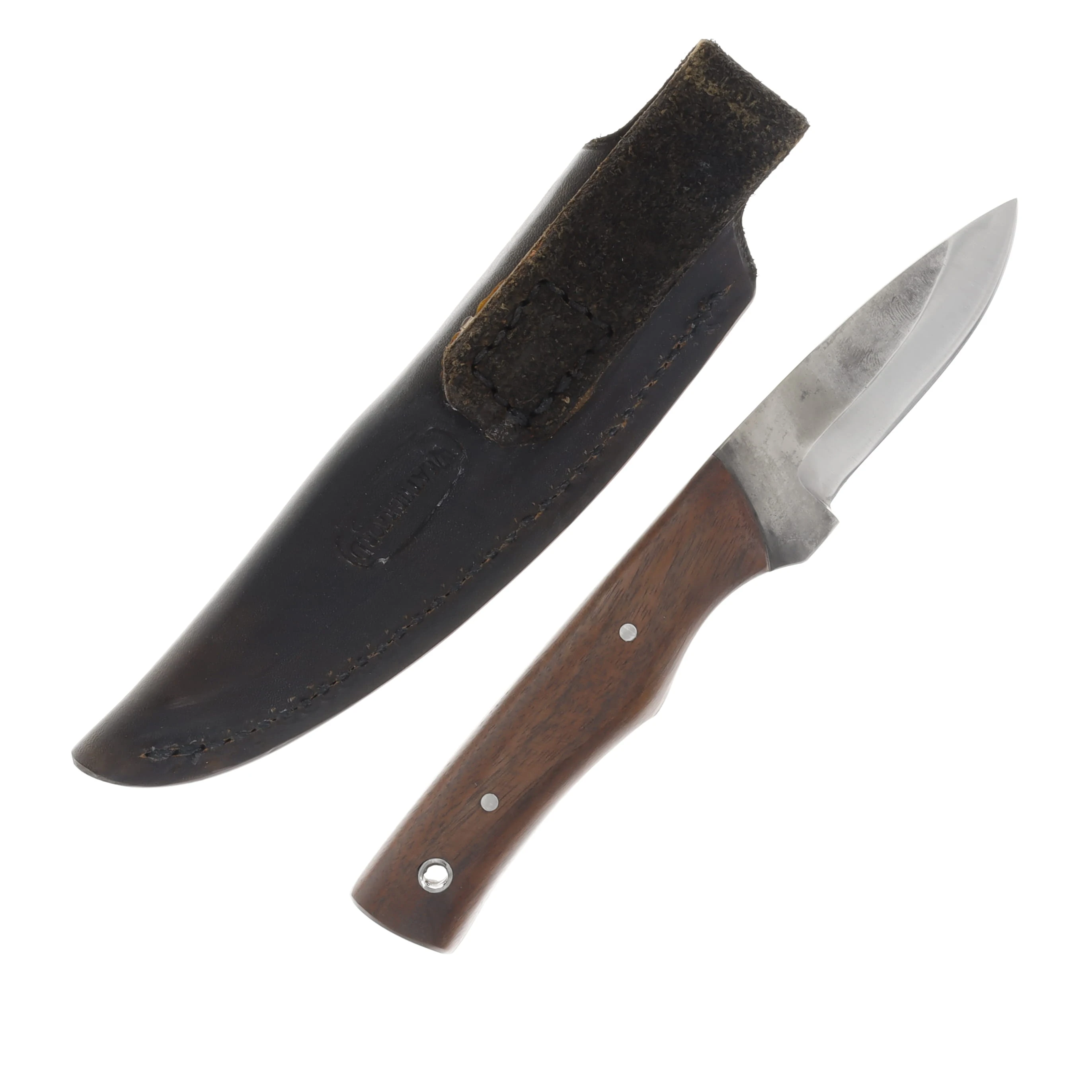 Weatherford Knife Co Signature Series Walnut Plain Drop Point WKC084 View 2