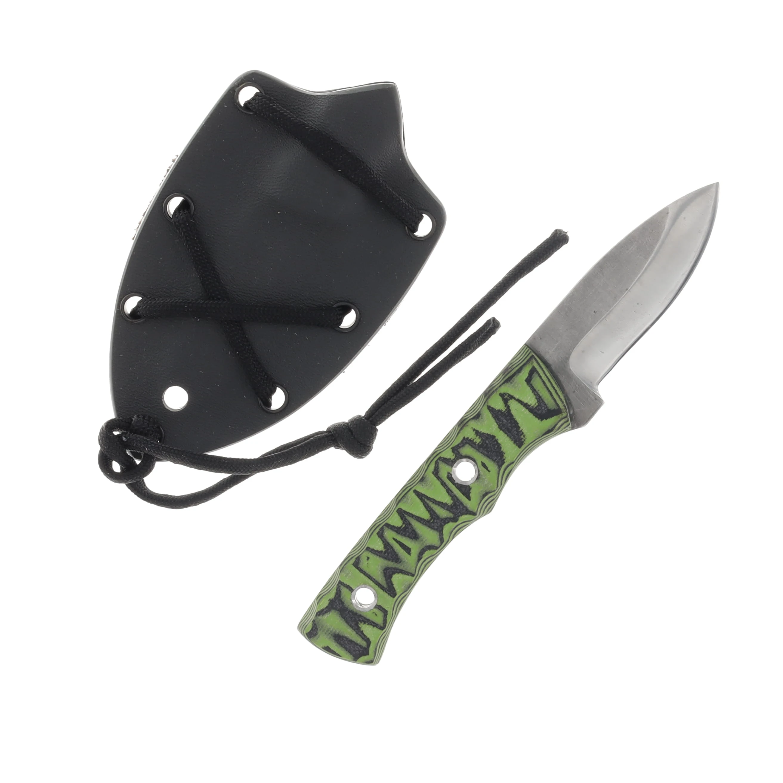 Weatherford Knife Co Signature Series Medium Lime Green and Black WKC095 View 2
