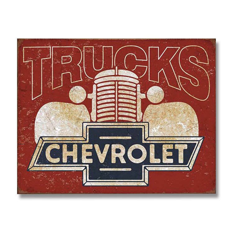 Chevrolet Trucks Tin Sign SG2197 View 1