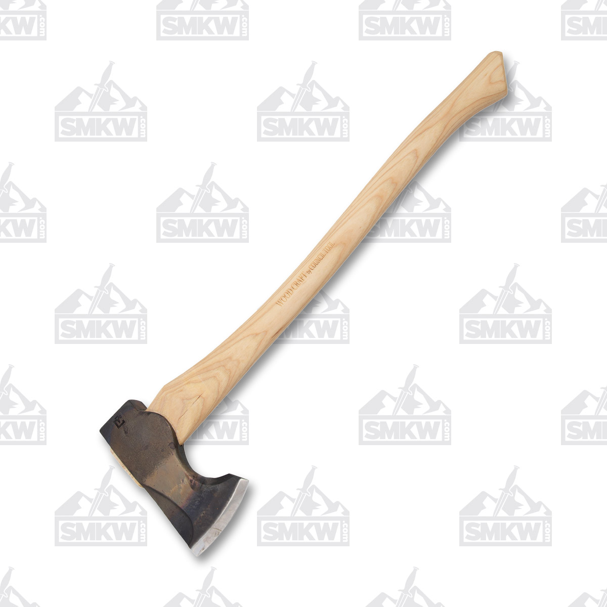 Council Tool Company Wood-Craft Pack Axe 24In. Curved American Hickory CTCWC20PA24C View 2