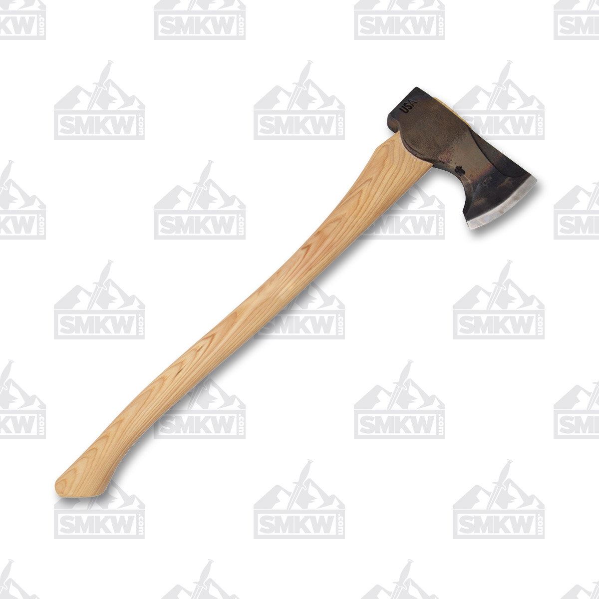 Council Tool Company Wood-Craft Pack Axe 24In. Curved American Hickory CTCWC20PA24C View 3