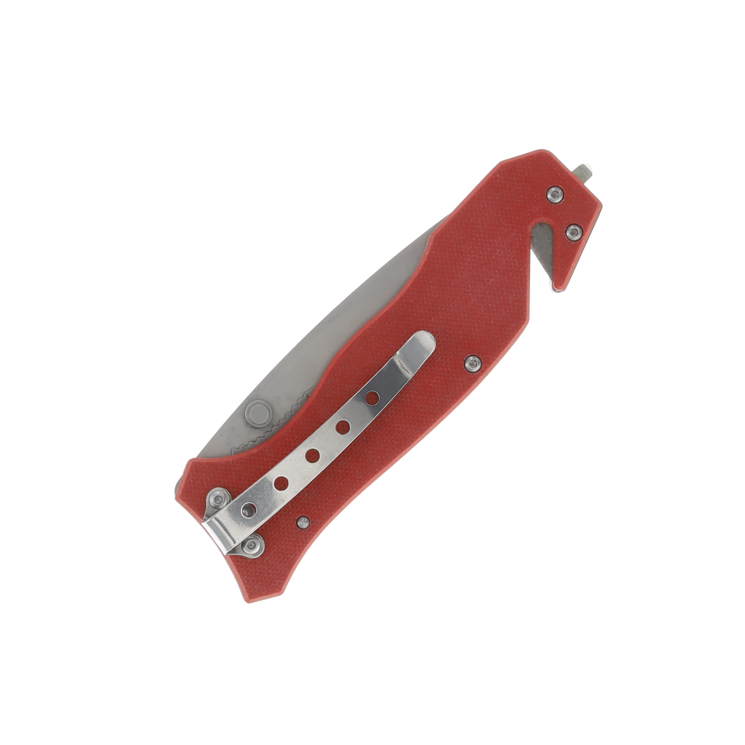 Boker Magnum Fire Brigade Folding Knife 3.35in Satin Drop Point Blade BKMB366 View 3