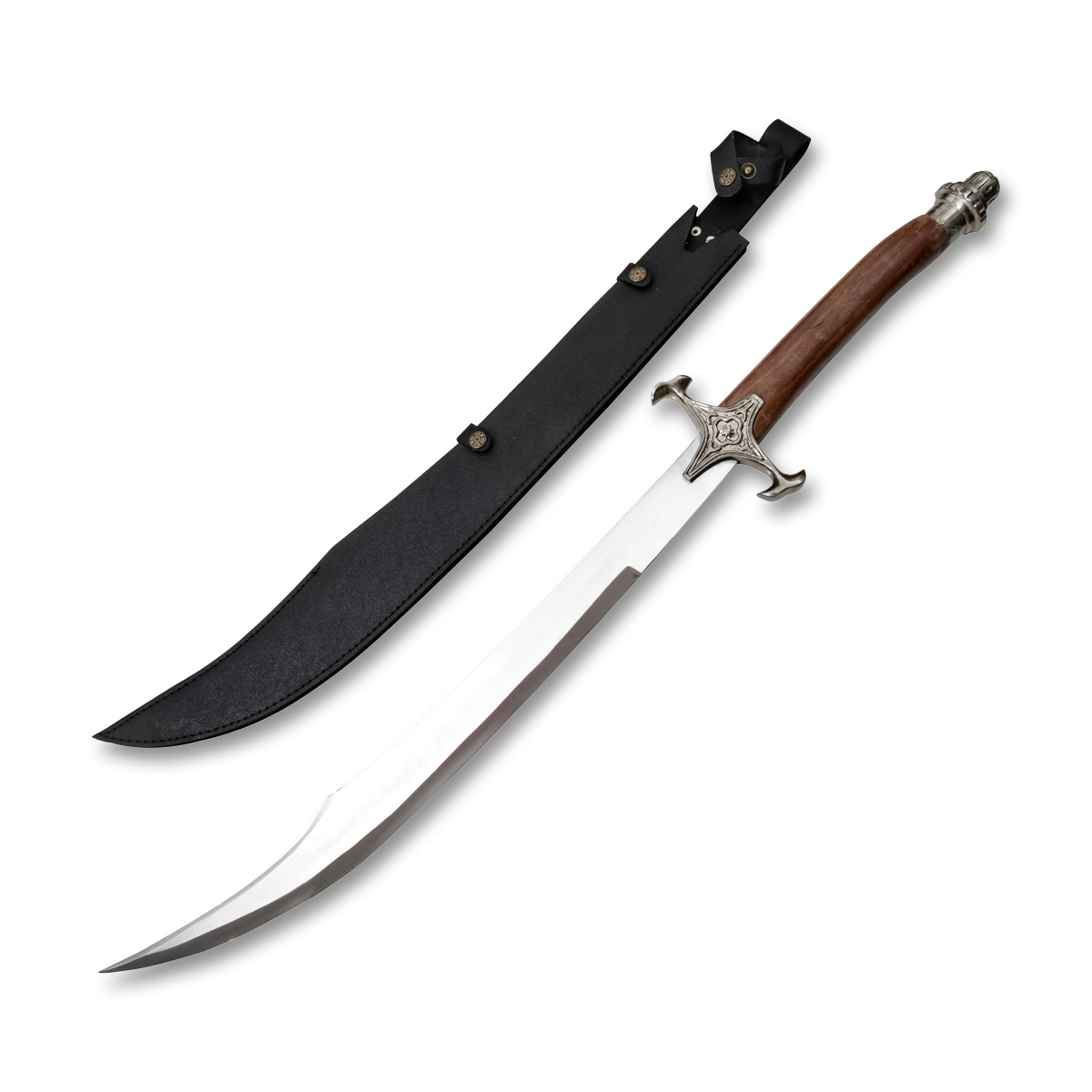 Szco Supplies 40in Scimitar Sword Wood Plain Blade 901068 View 1