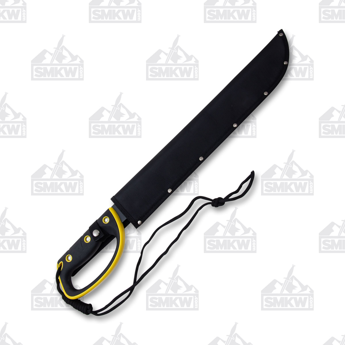 Frost Whitetail Black & Yellow Machete FRWT100B View 2