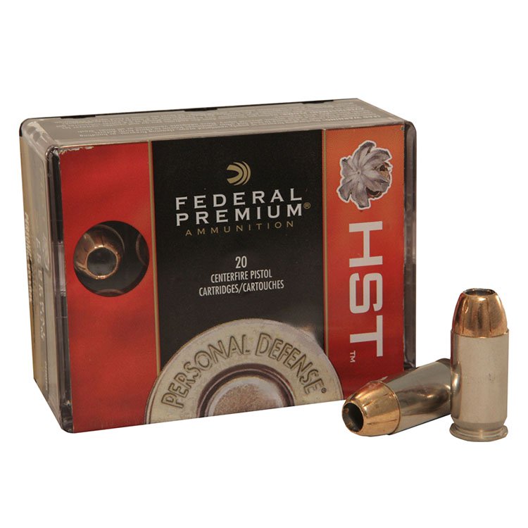 Federal Premium Personal Defense 45 ACP Ammunition 230 Grain Hydra-Shok JHP 20 Rounds P45HST2S View 1