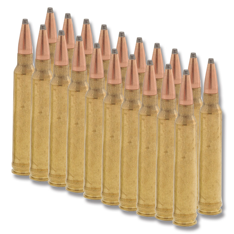 Hornady American Whitetail 25-06 Rem 117 Grain 20 Round Interlock Boat Tail SP 8144 View 3