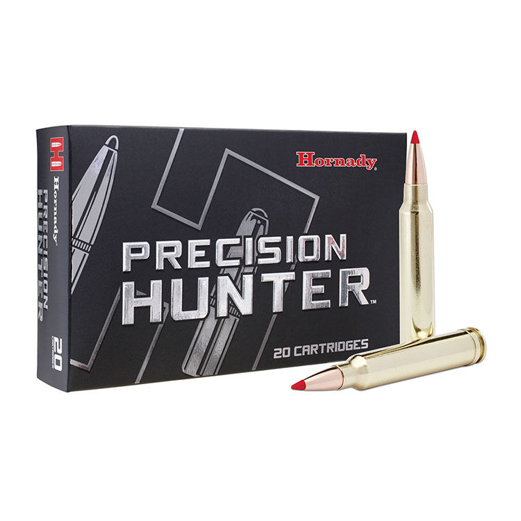 Hornady Precision Hunter 6.5 Creedmoor Ammunition 143 Grain Brass Centerfire 20 Rounds ELD-X SBT 81499 View 1