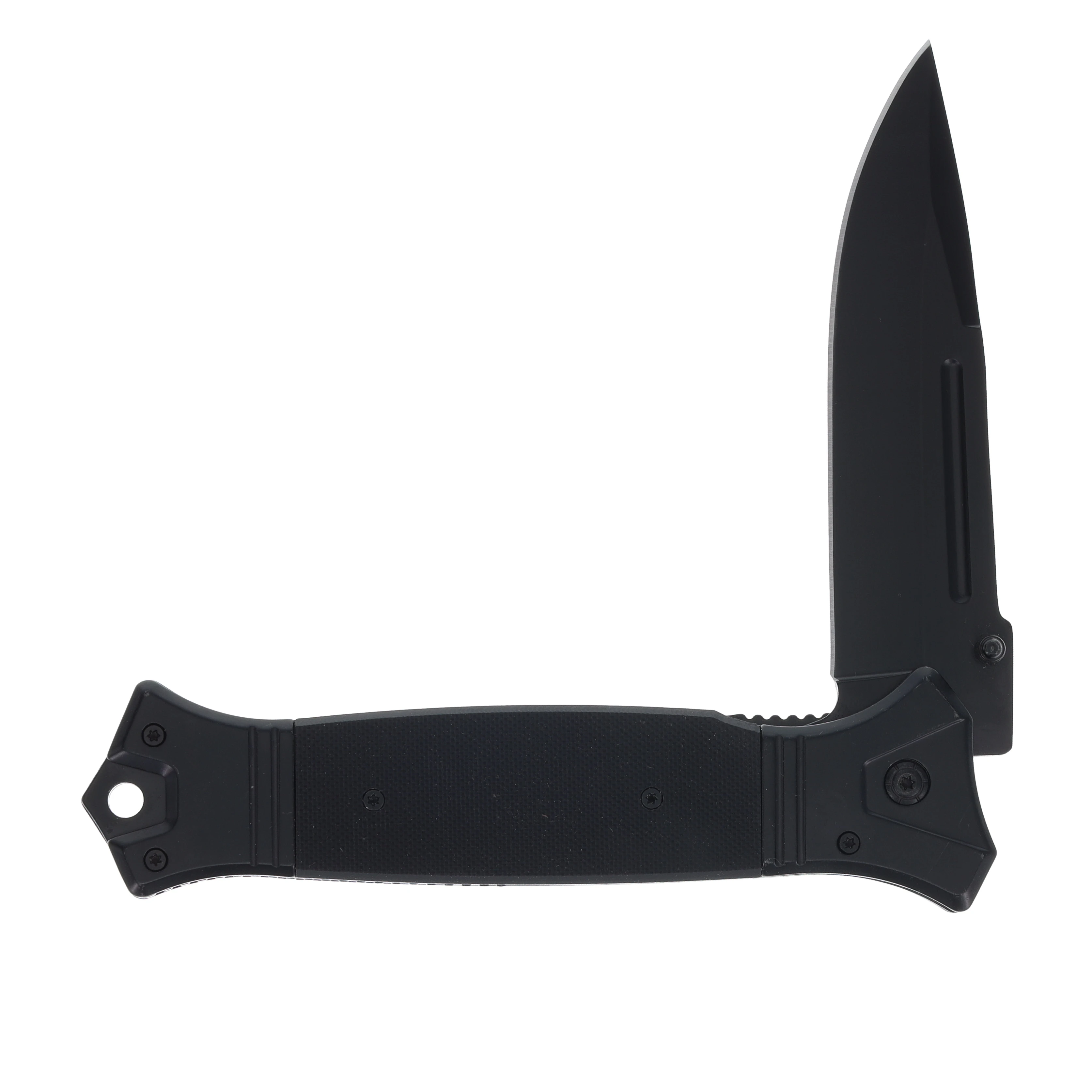 Rough Ryder RR2644 Tactical Black G-10 Spring Assisted Folder 6in Closed RR2644 View 4
