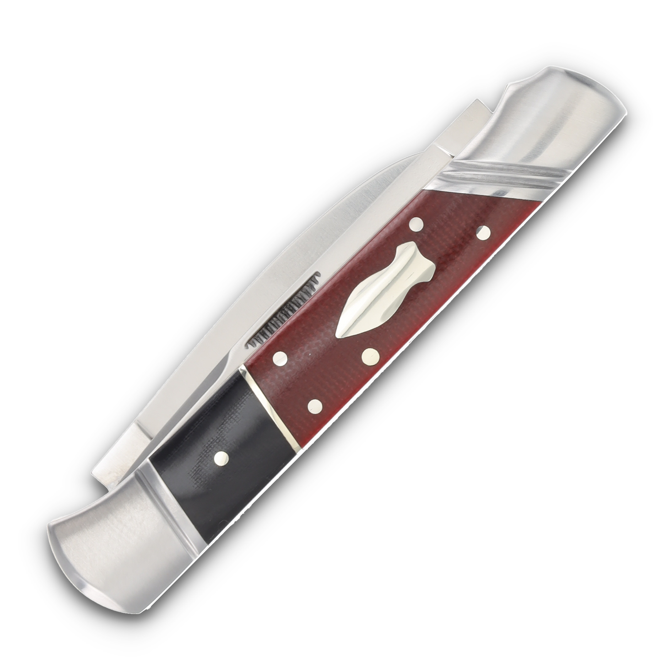 Rough Ryder Reserve Panta Two-Blade Folding Knife Black/Burgundy Micarta RRR043 View 3