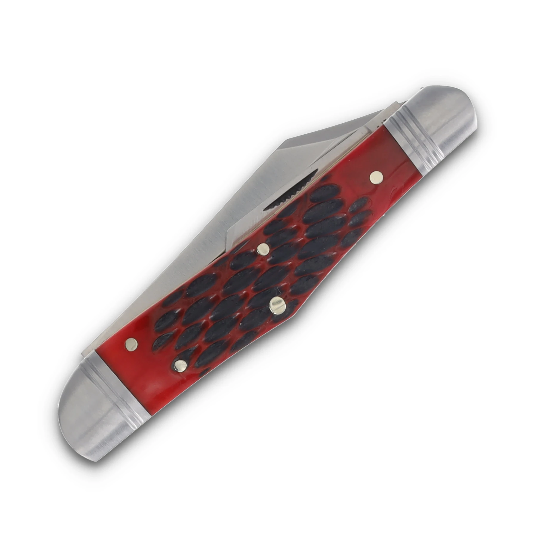 Rough Ryder Reserve Splitback Whittler Folding Knife Red Jigged Bone RRR047 View 4