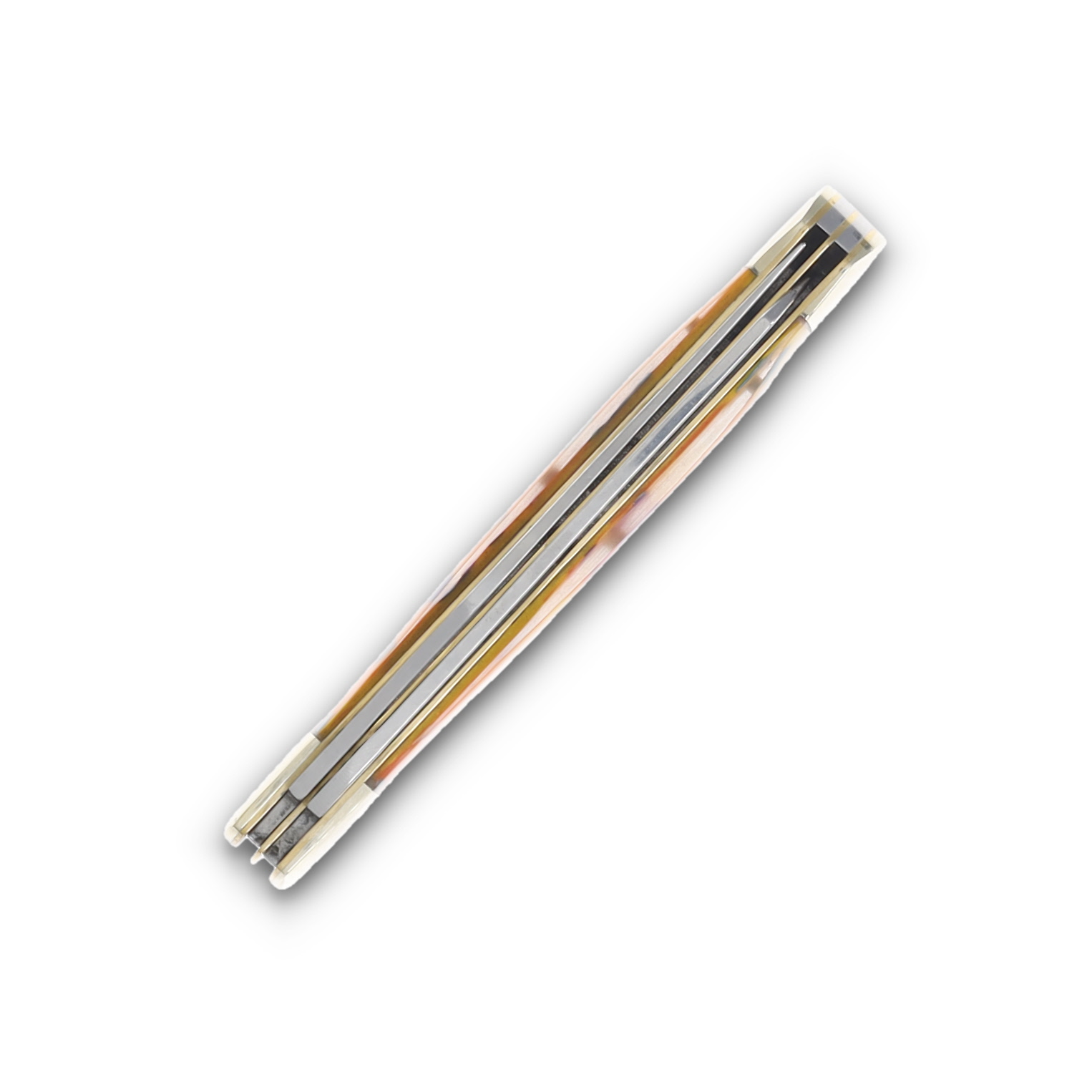 Marble's MR717 (Orange Swirl Resin Two Blade Trapper) MR717 MR717 View 6