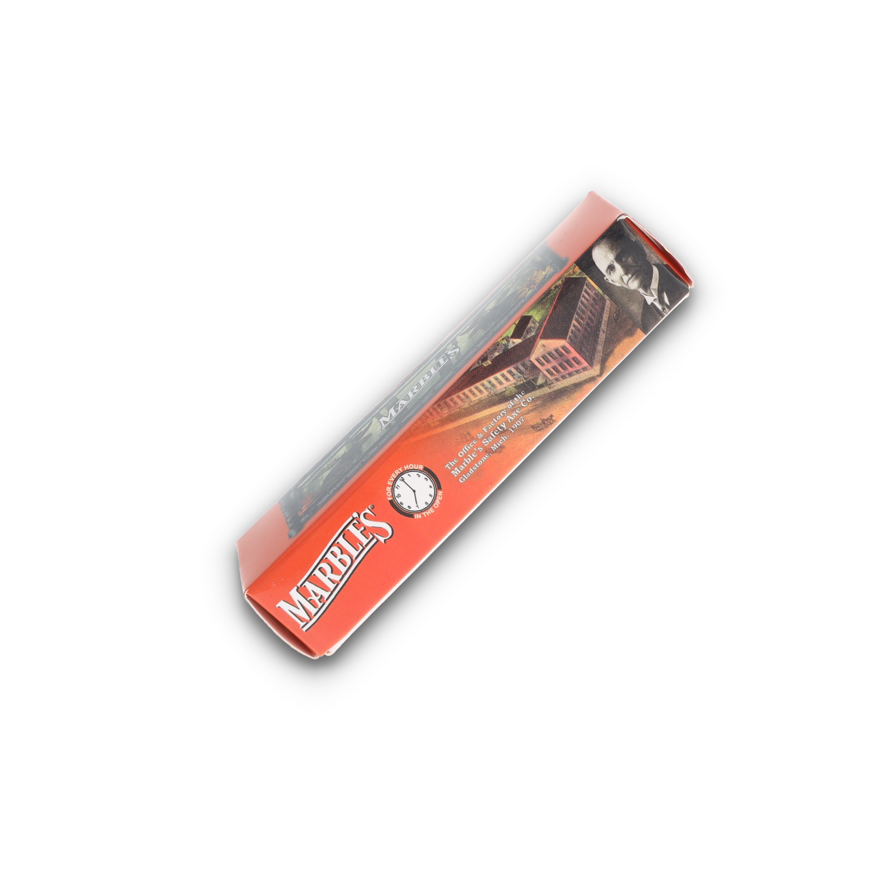 Marble's MR717 (Orange Swirl Resin Two Blade Trapper) MR717 MR717 View 8