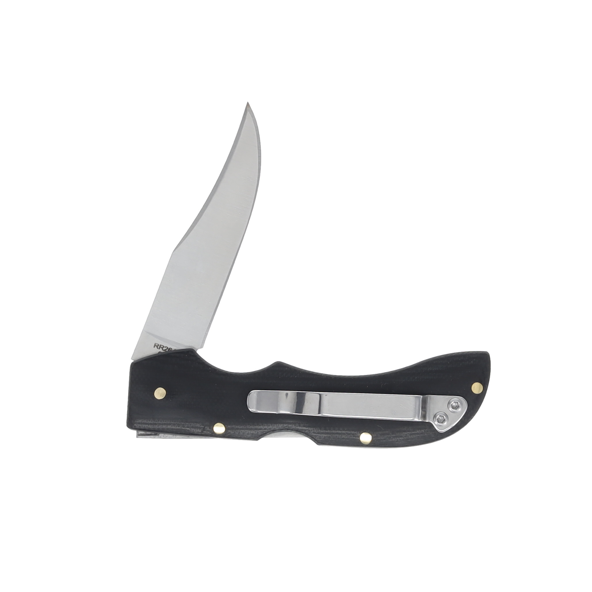 Rough Ryder RR2646 Black G-10 Lockback  3.5in Closed RR2646 View 4