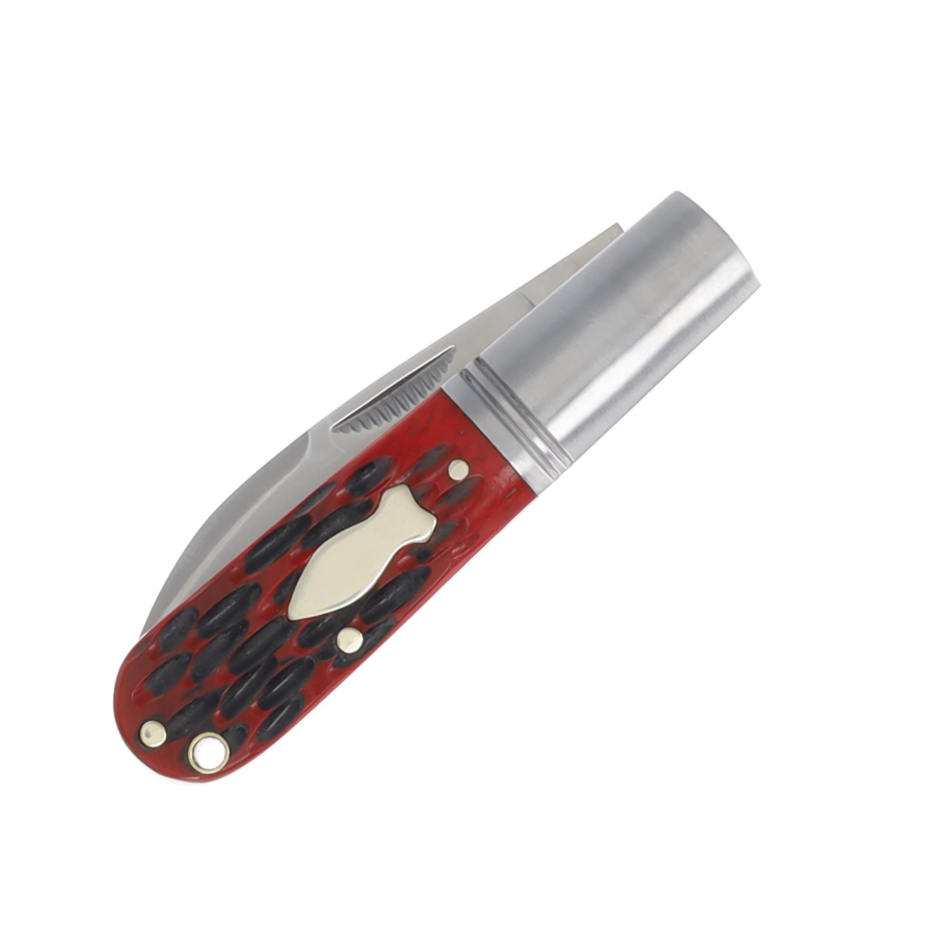 Rough Ryder Reserve Red Jigged Bone Original Barlow Folding Knife RRR017RB View 5