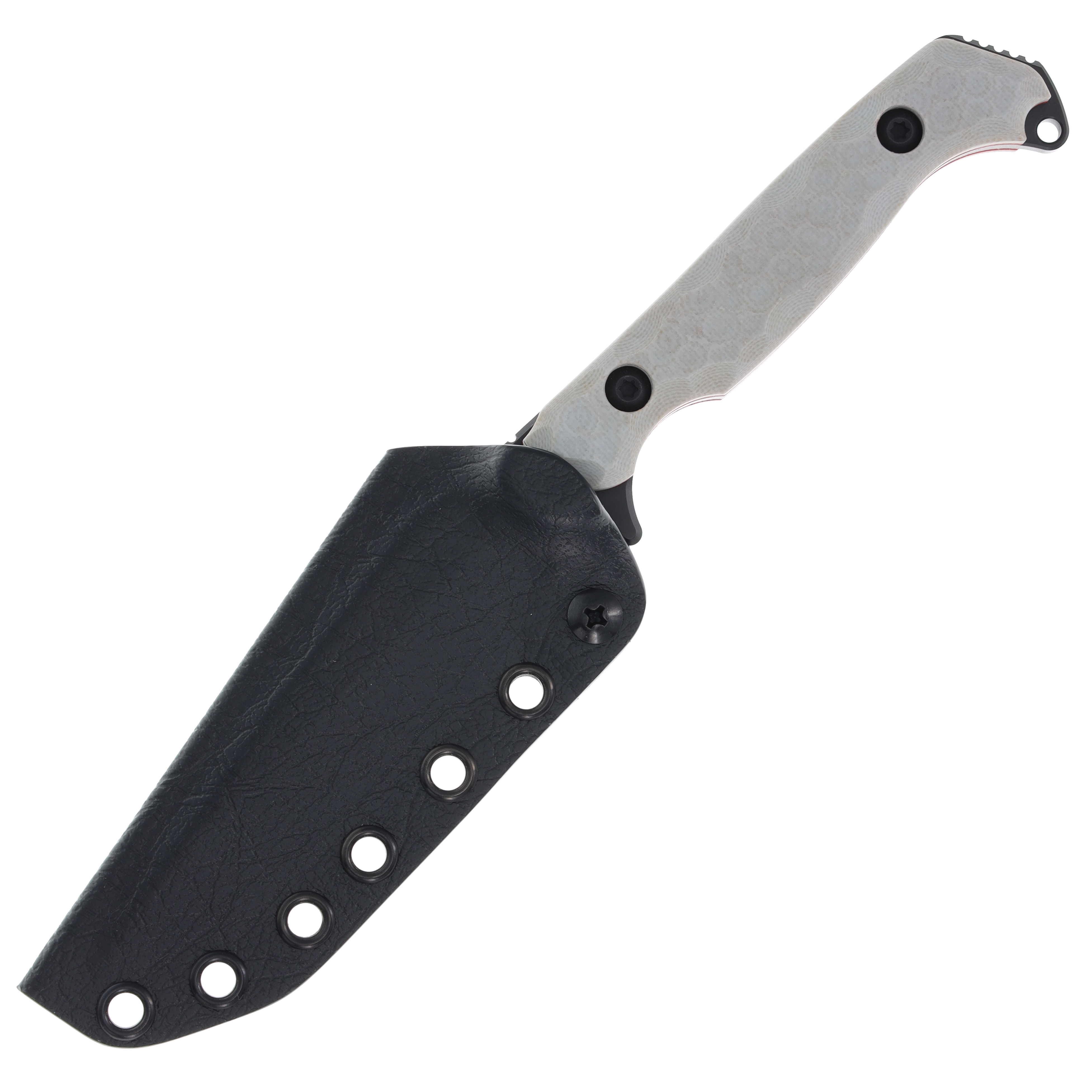 Toor Knives Darter 4.25in Black S35VN Tanto Disruptive Grey DARTERTDG View 5