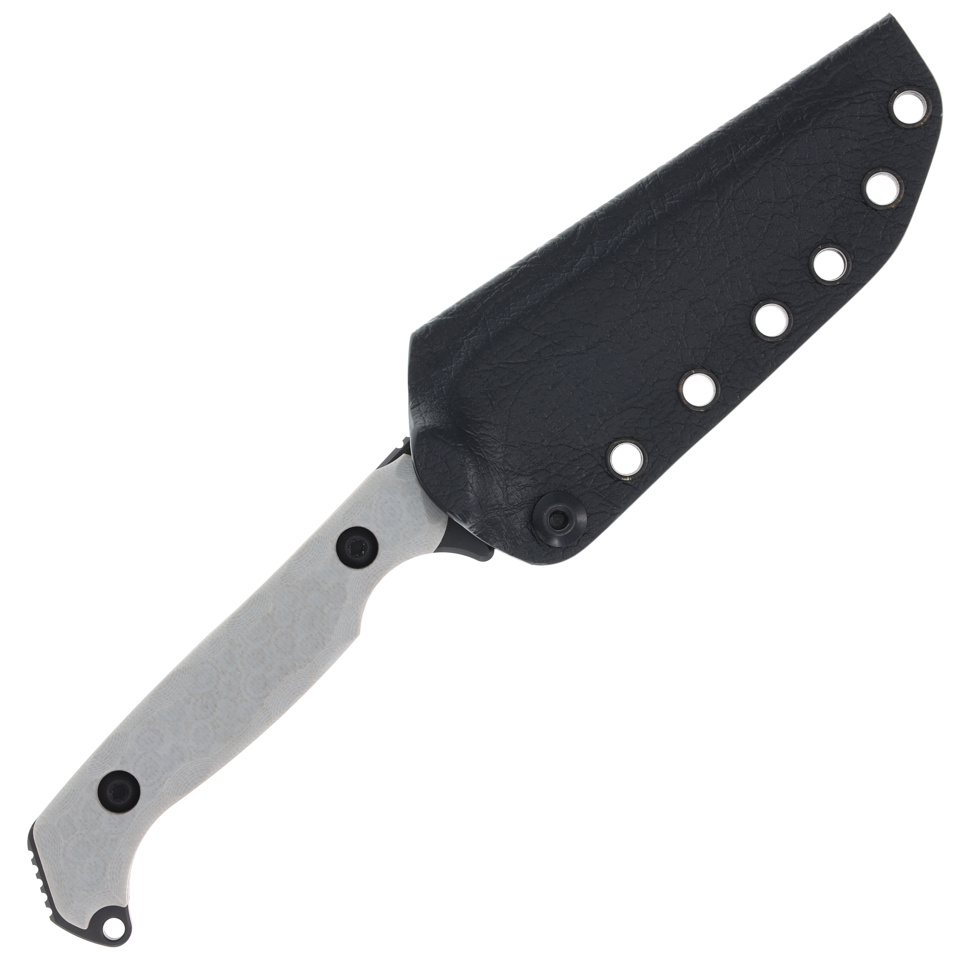 Toor Knives Darter 4.25in Black S35VN Tanto Disruptive Grey DARTERTDG View 6