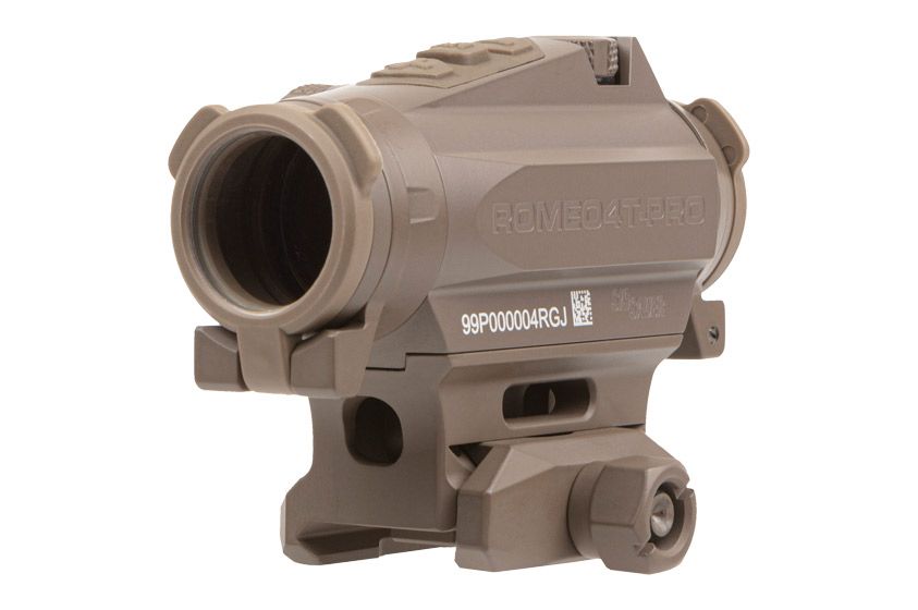 Sig Sauer ROMEO4T-PRO 1x20mm Quad Circle Dot Sight - FDE SOR44102 View 1