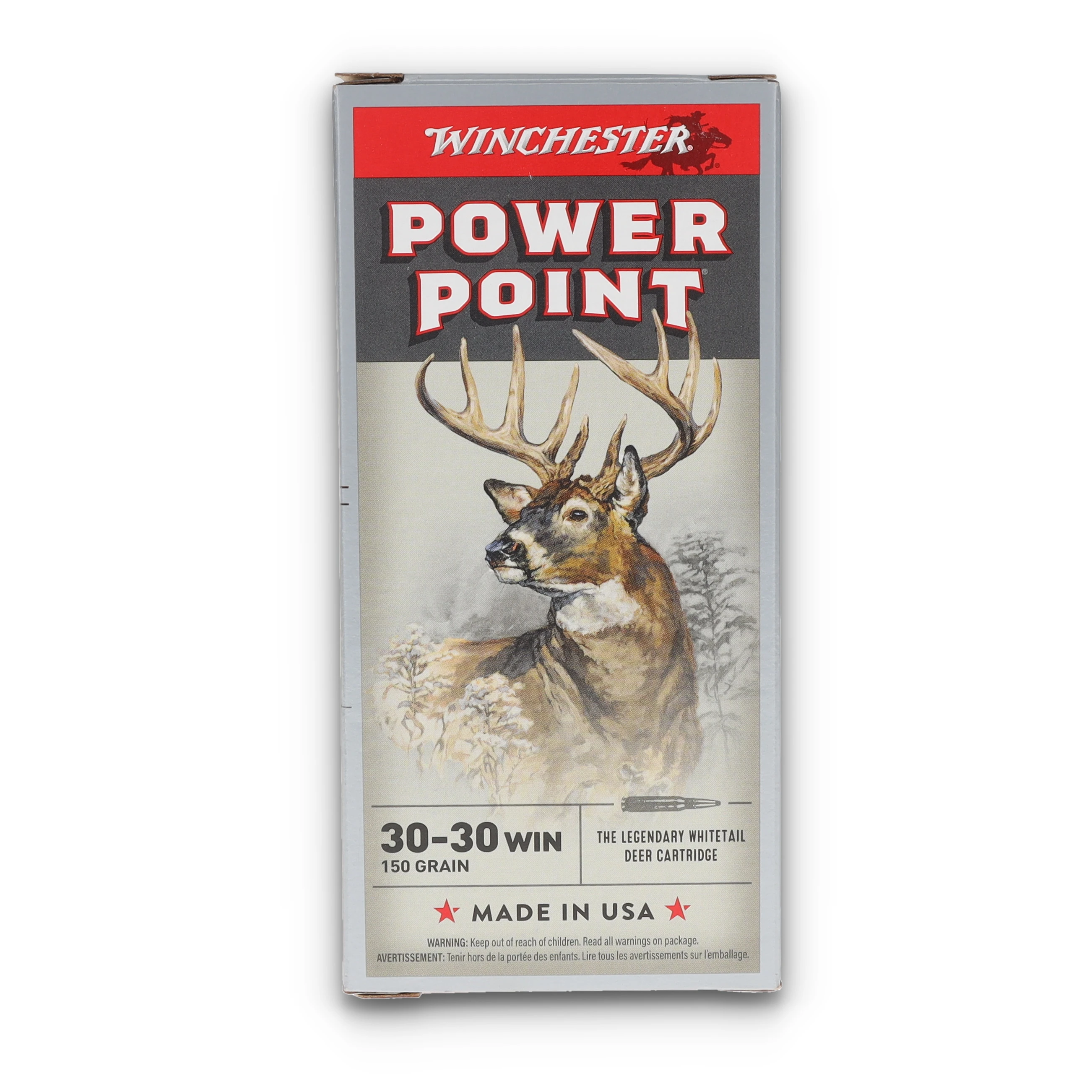 Winchester Super-X .30-30 Win Ammo FN-JSP Power-Point 150gr 20rd Box X30306 View 10