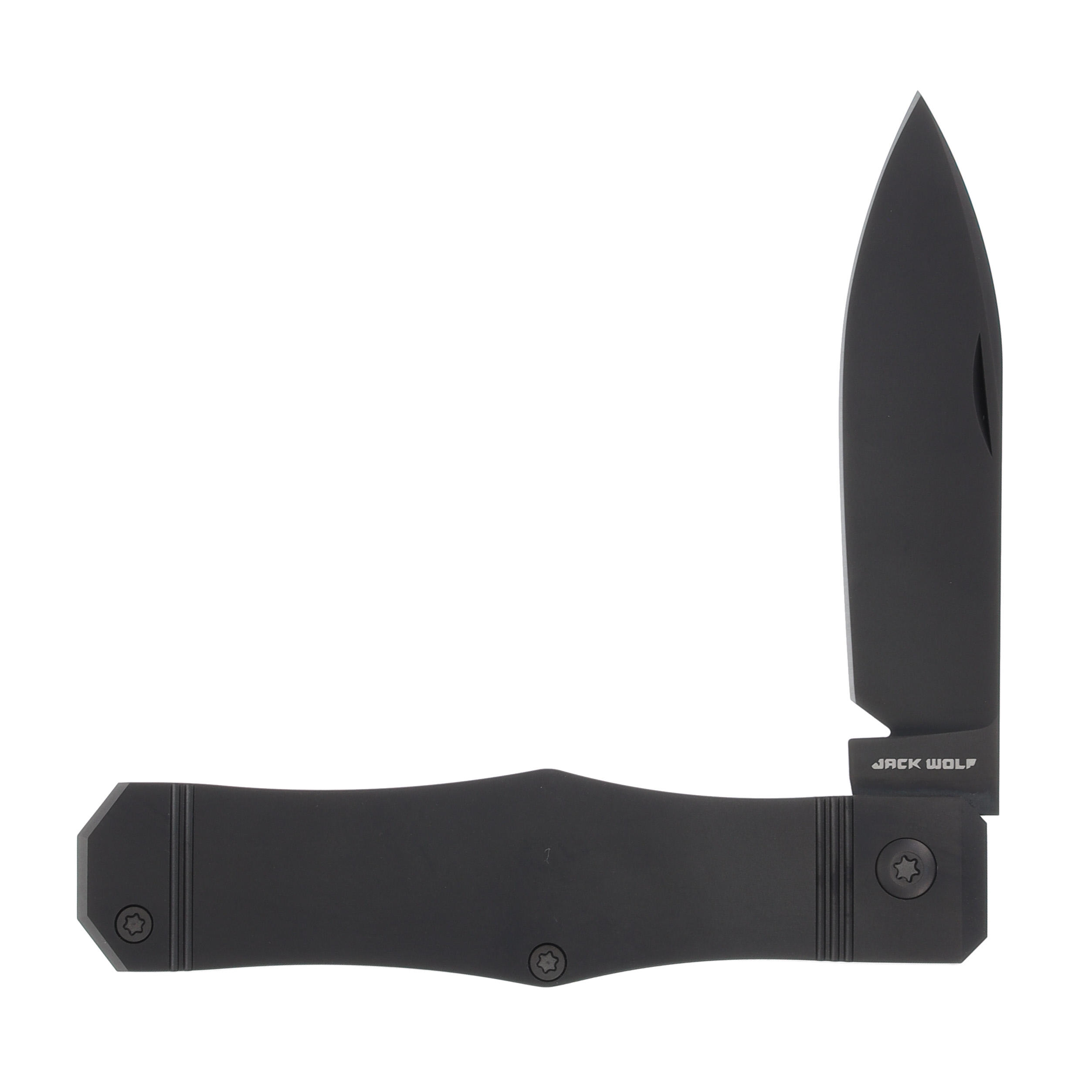 Jack Wolf Vampire Jack 2023 Edition Folding Knife Smooth Titanium VAMPI-02-TI-SMOOTH View 1