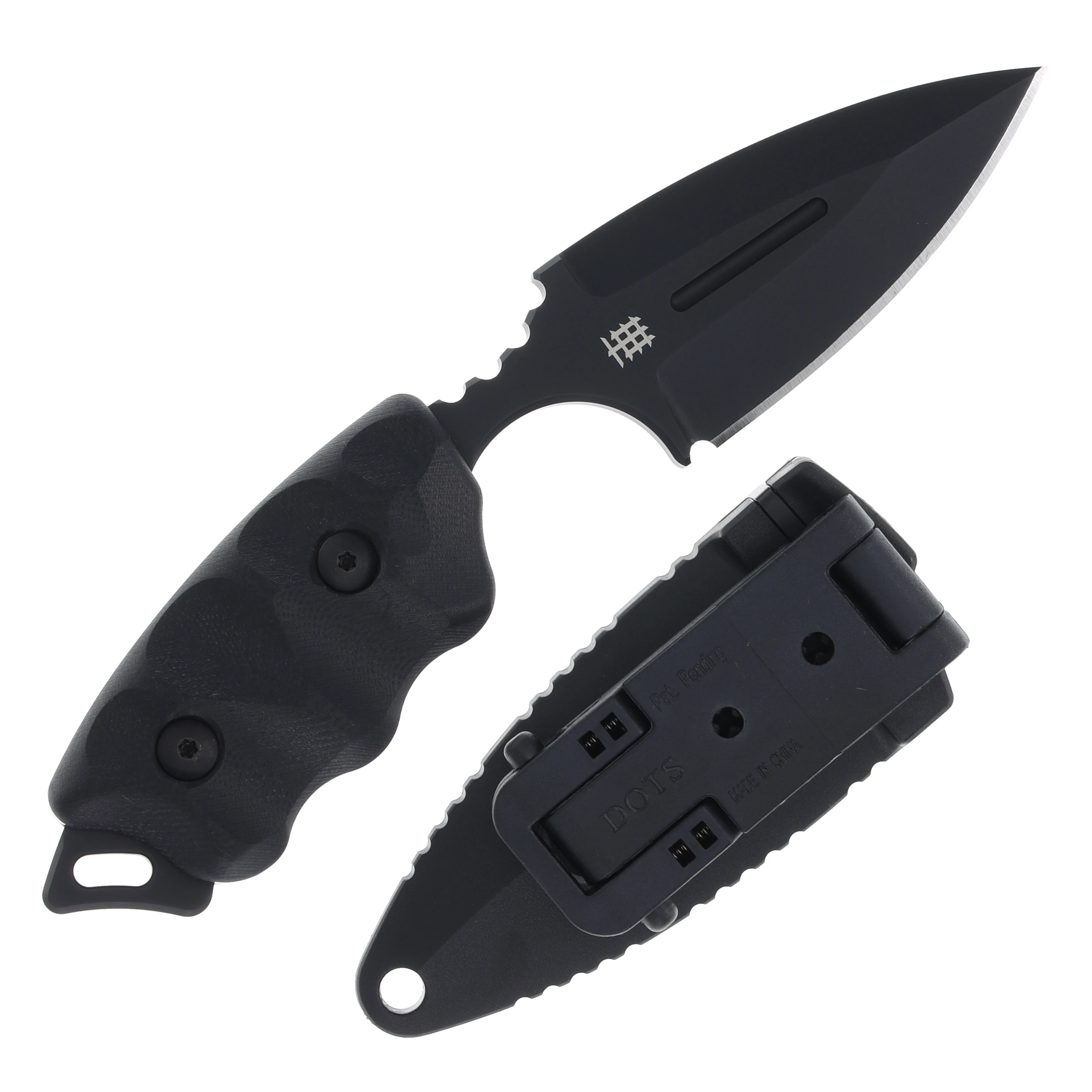 Halfbreed Blades Compact Clearance Knife 2.95in Plain Black Spear Point CCK05BLK View 2