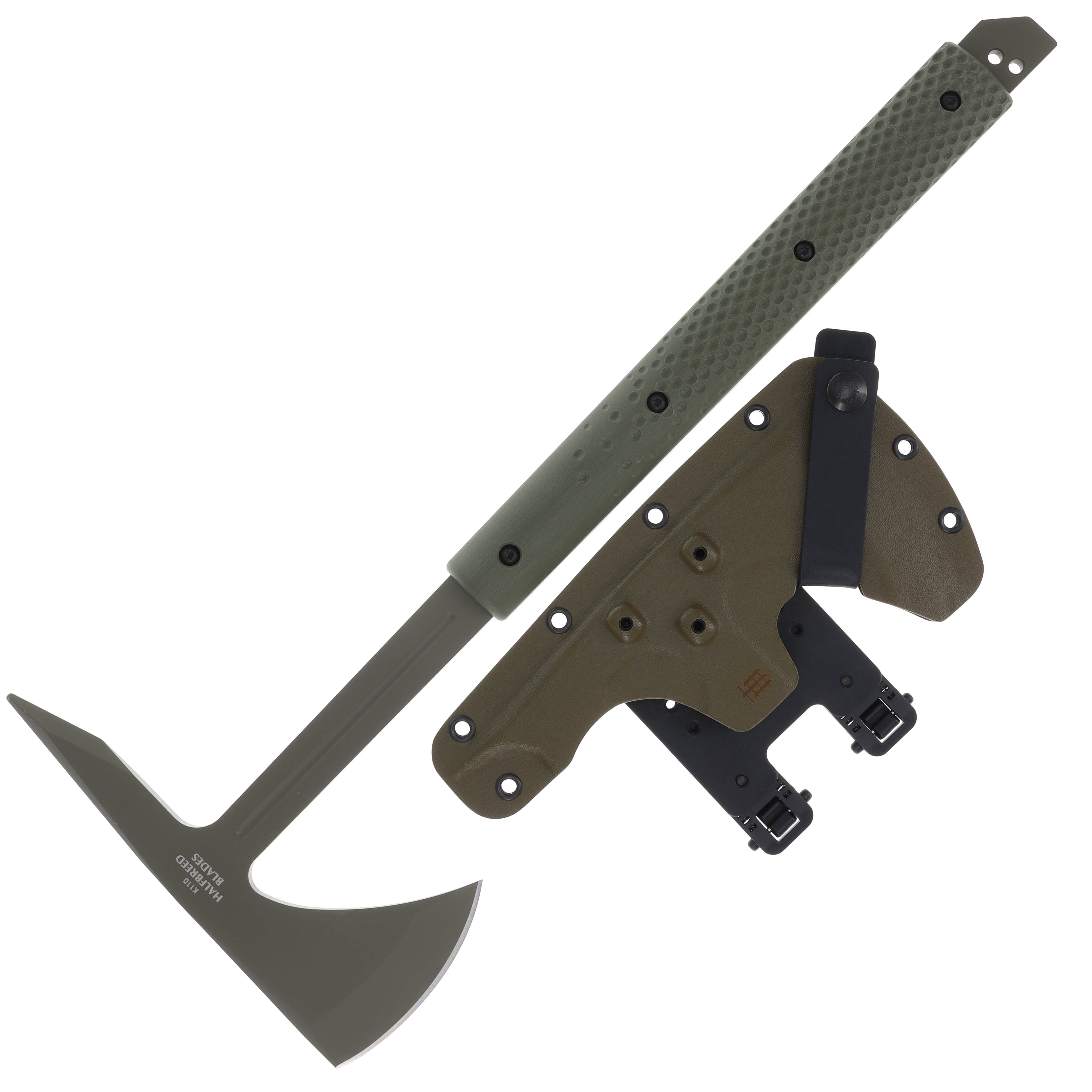 Halfbreed Large Breaching Axe Ranger Green LBA01OD View 1