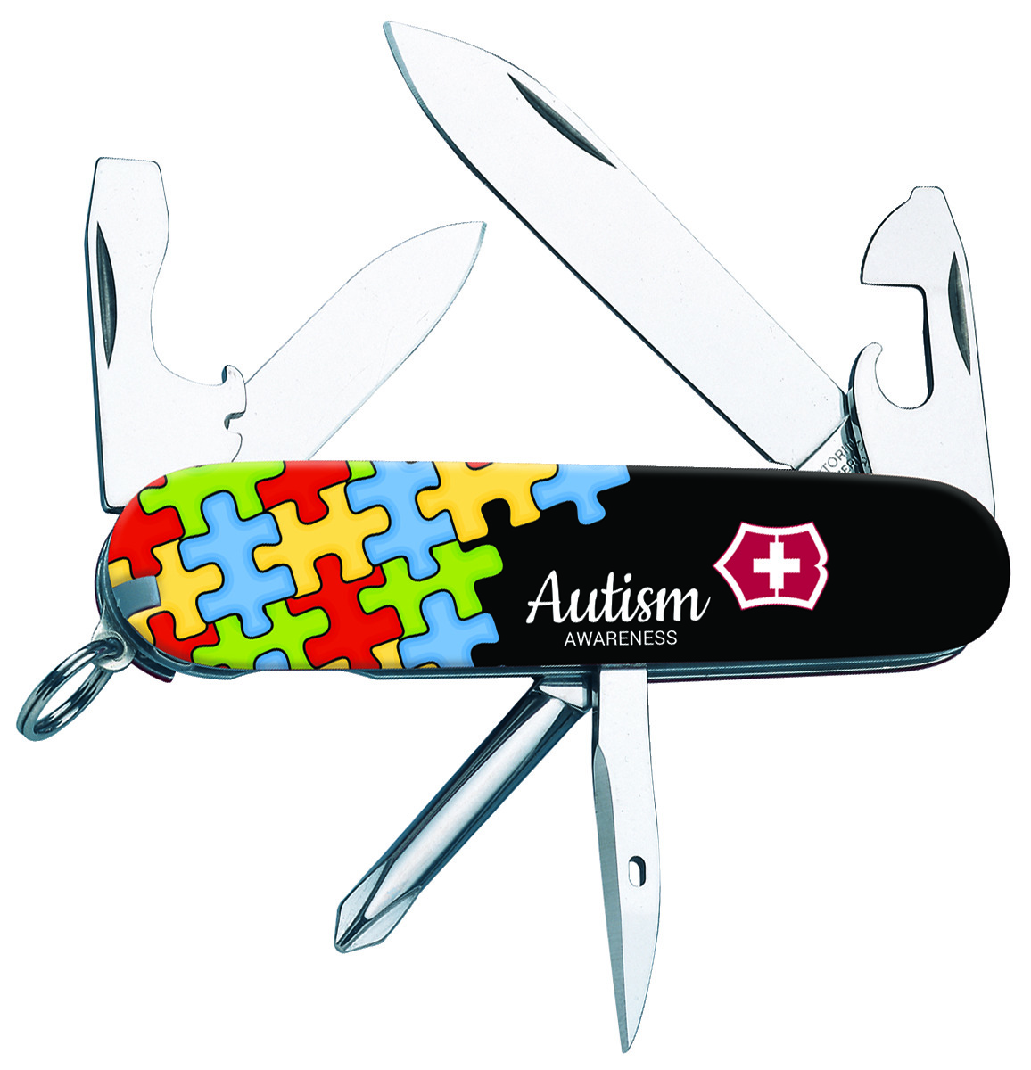 Victorinox SMKW Exclusive Tinker Swiss Army Knife Autism Awareness