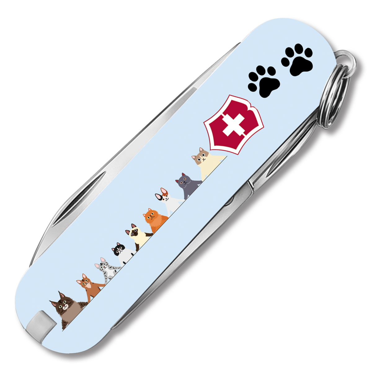 Victorinox Swiss Army Knife Classic SD Cats V1137 View 2