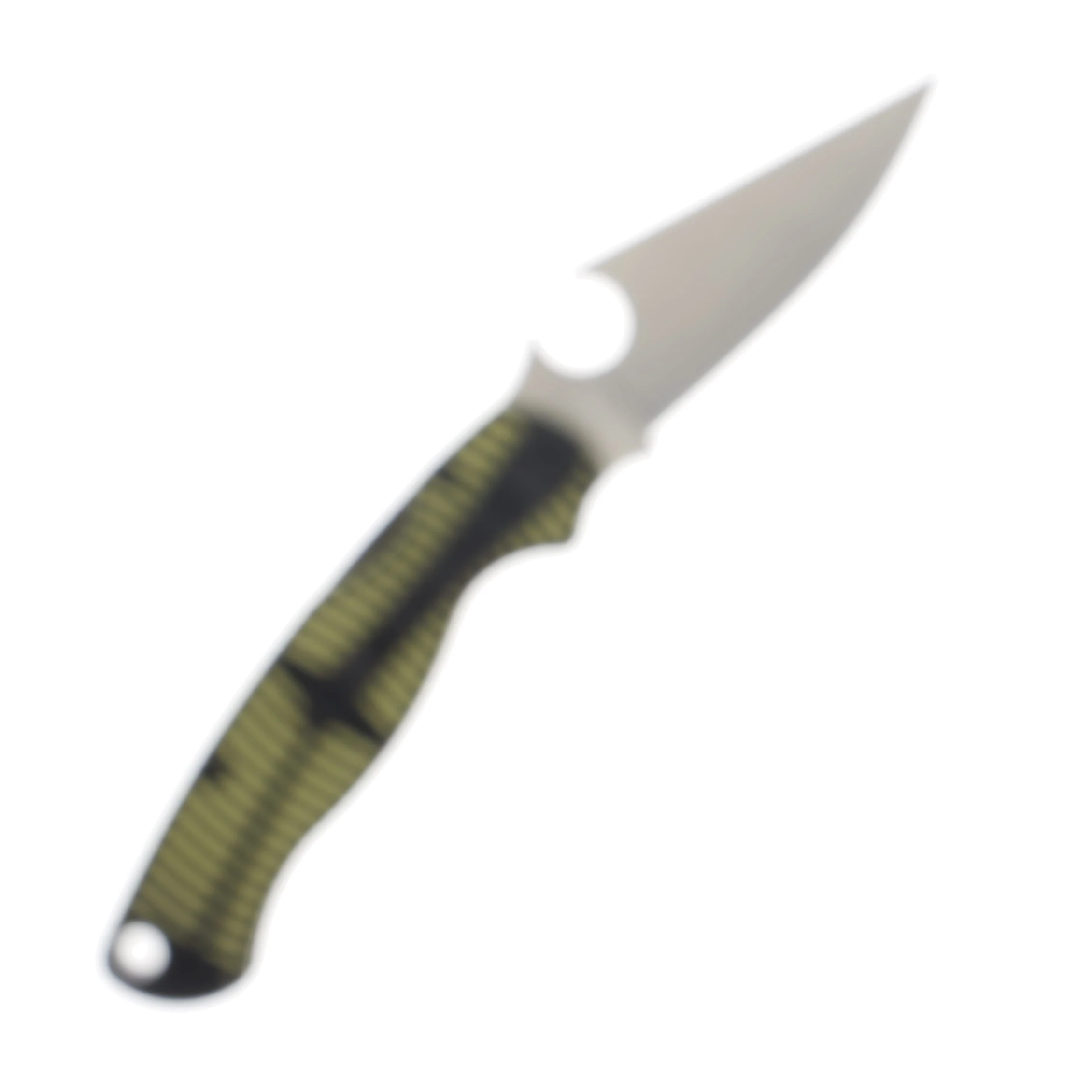 Spyderco Para Military 2 Salt Yellow – Black 3.45in Plain Satin Clip Point SPC81GBKYLMCP2 View 2