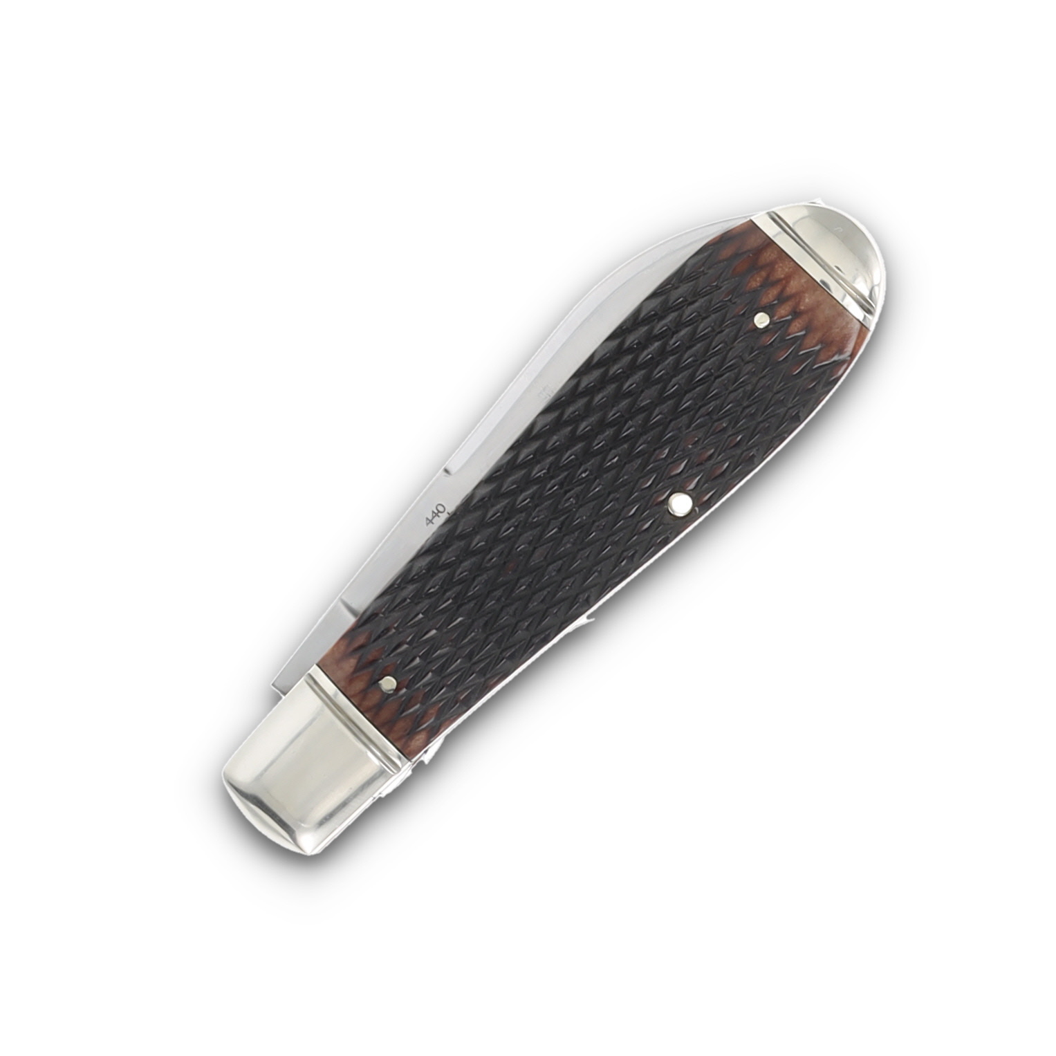 Rough Ryder 30th Anniversary Teardrop Jack Brown Checkered Bone RR2628 View 6