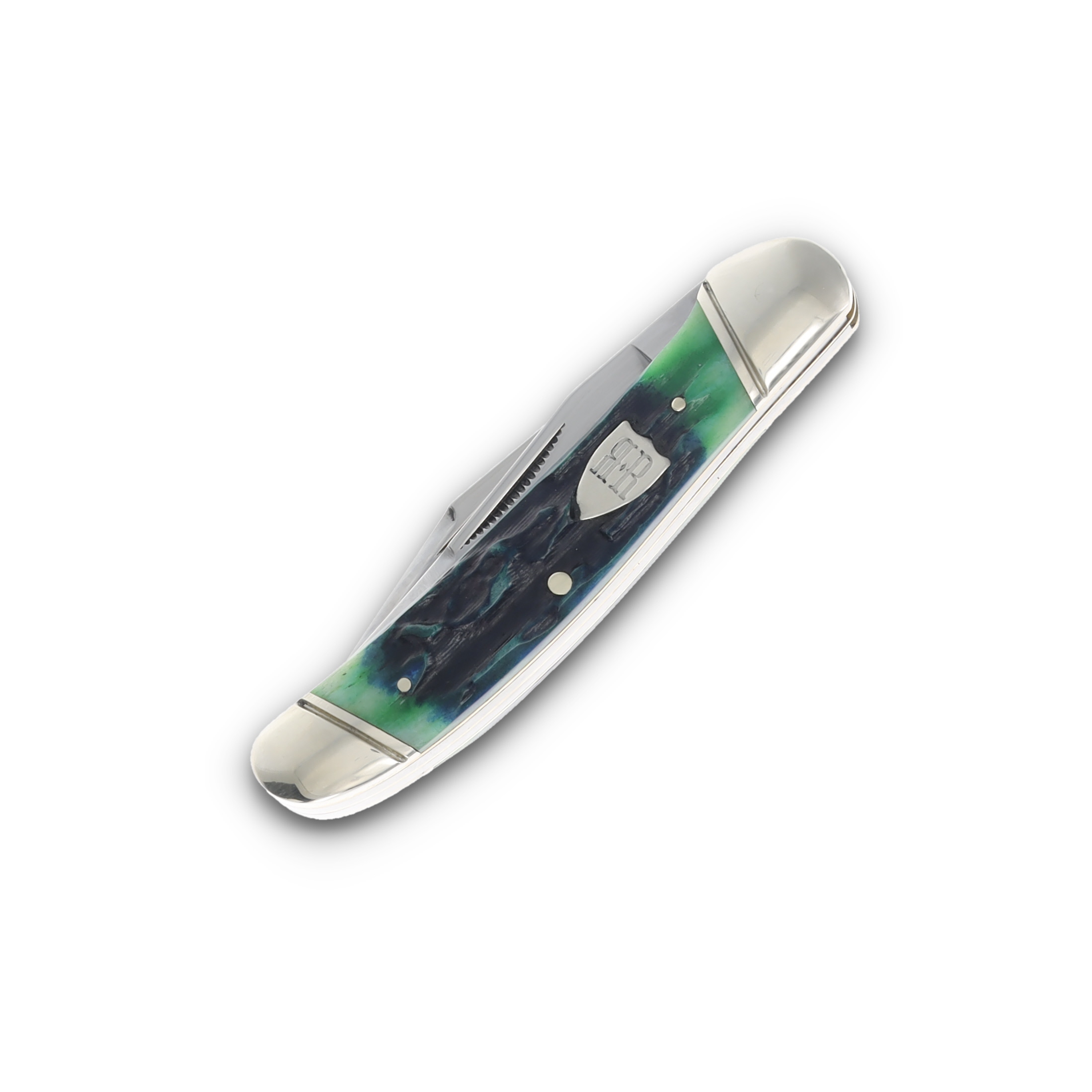 Rough Rider Bluegill Copperhead Jigged Bone Folding Knife RR2633 View 3