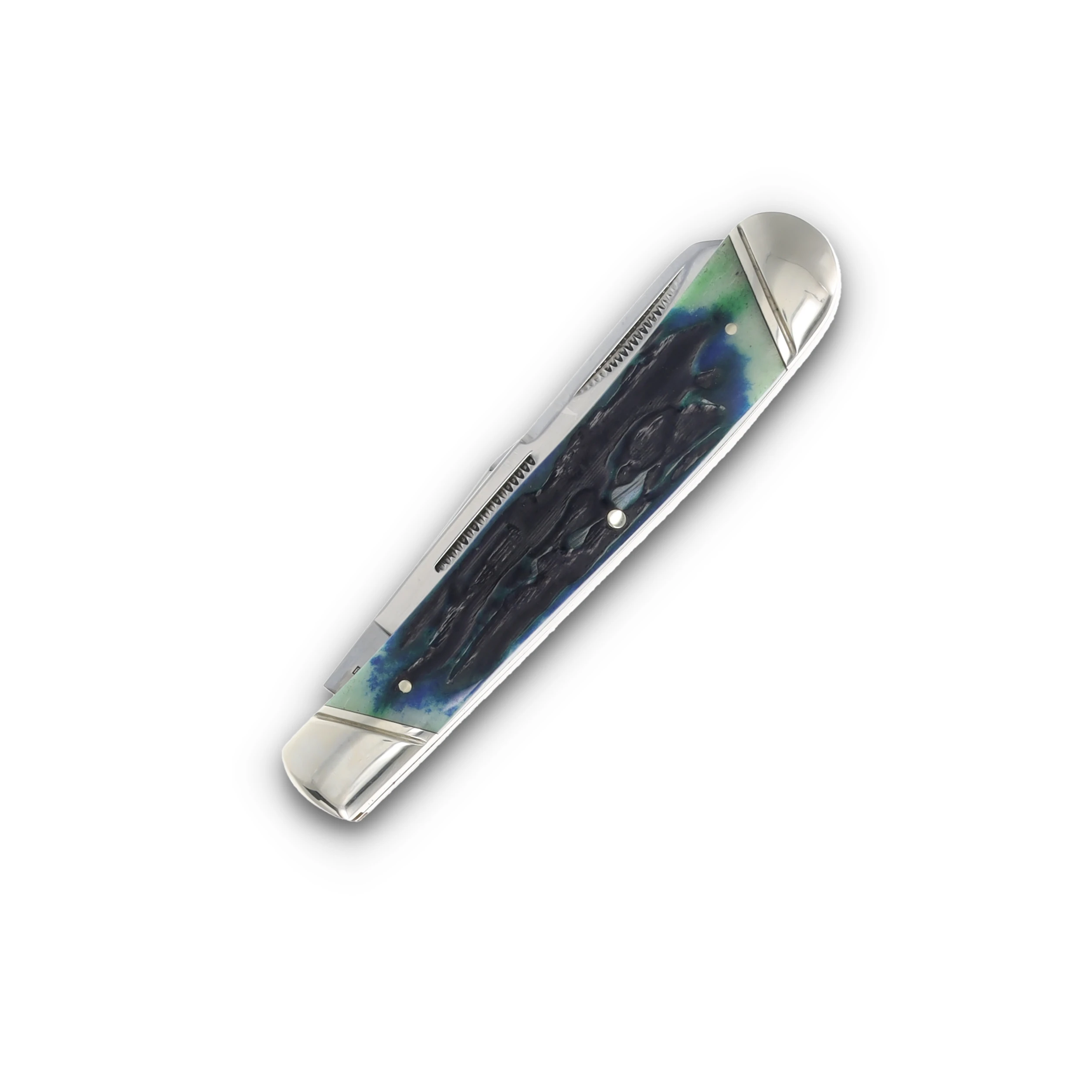 Rough Rider Bluegill Trapper Jigged Bone Folding Knife RR2634 View 4