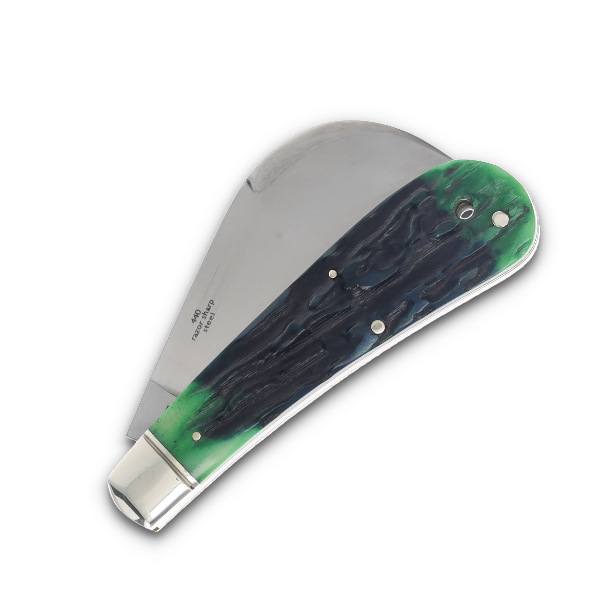 Rough Rider Bluegill Hawkbill Jigged Bone Folding Knife RR2635 View 6