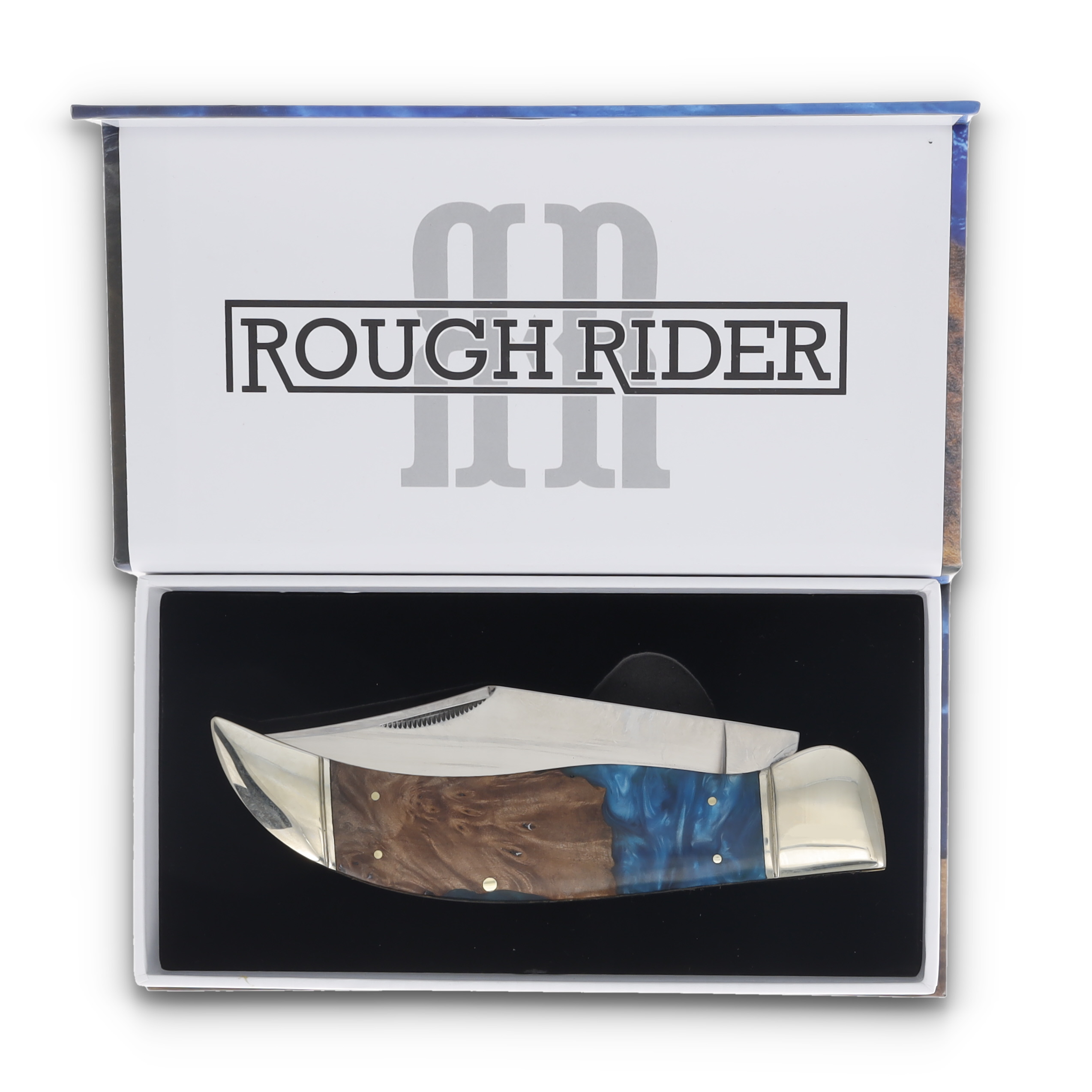 Rough Rider Deer Slayer Folding Knife Pandora Swirl RR2650 View 9