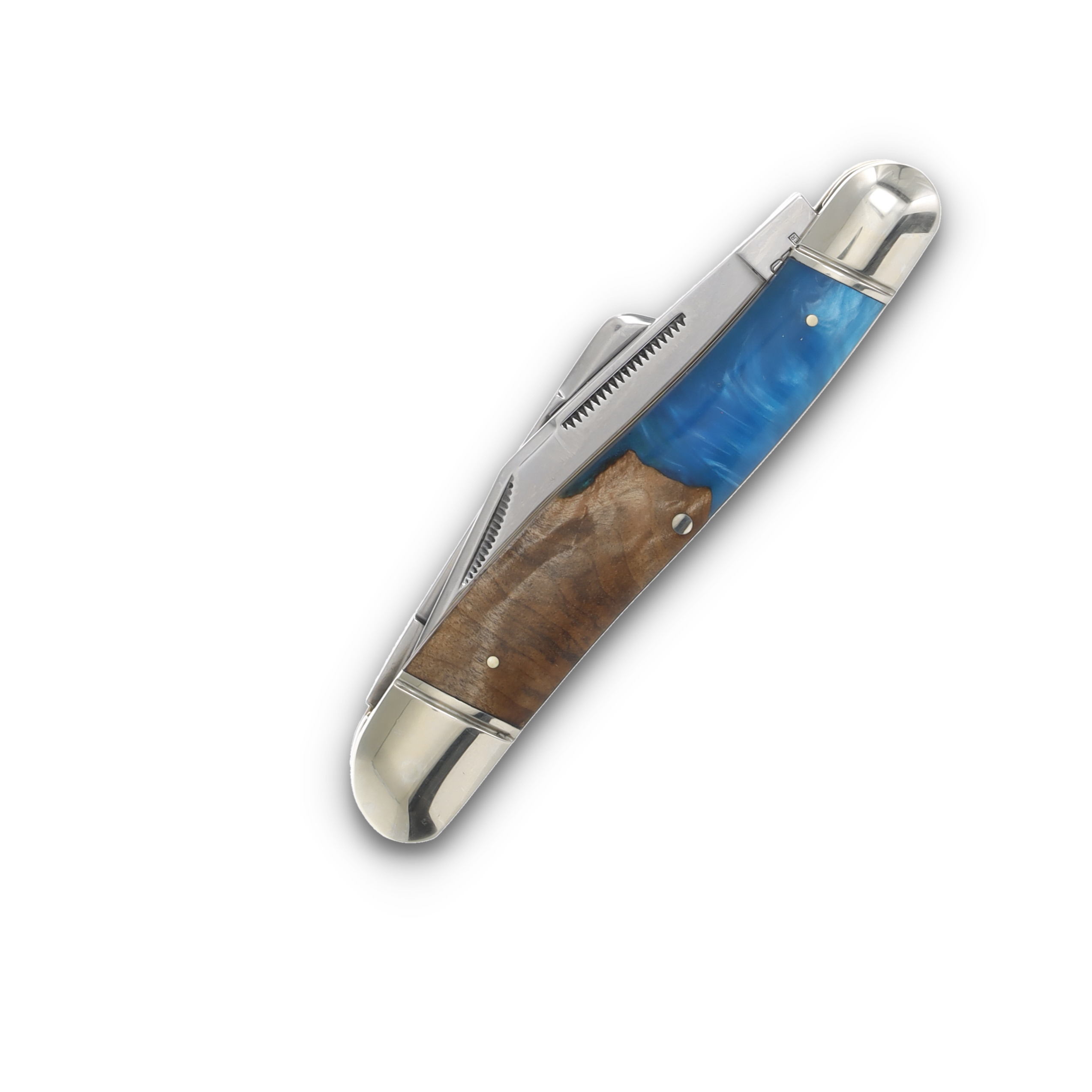 Rough Rider Texas Stockman Folding Knife Pandora Swirl RR2653 View 3