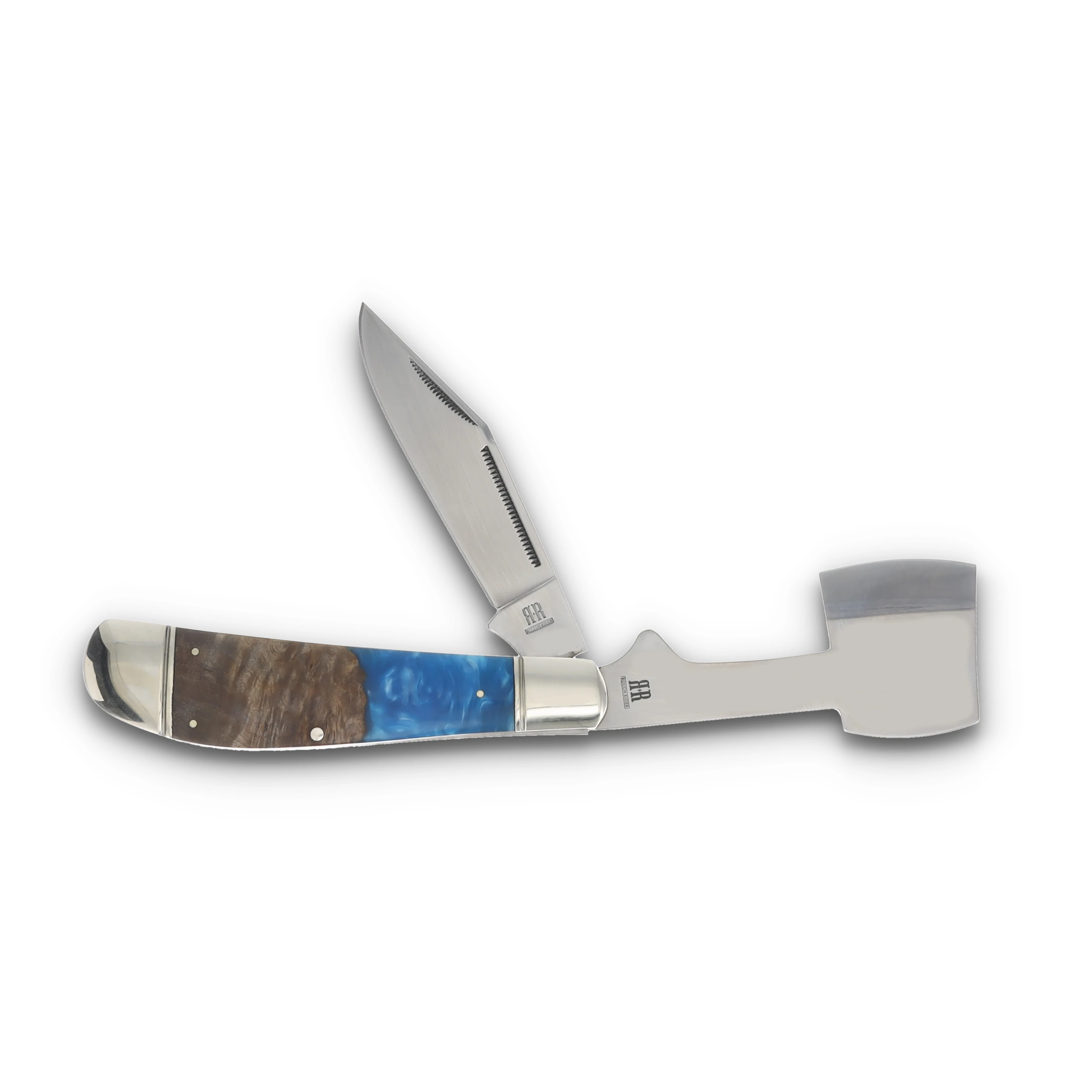 Rough Rider Pocket Chopper Folding Knife Pandora Swirl RR2655 View 6
