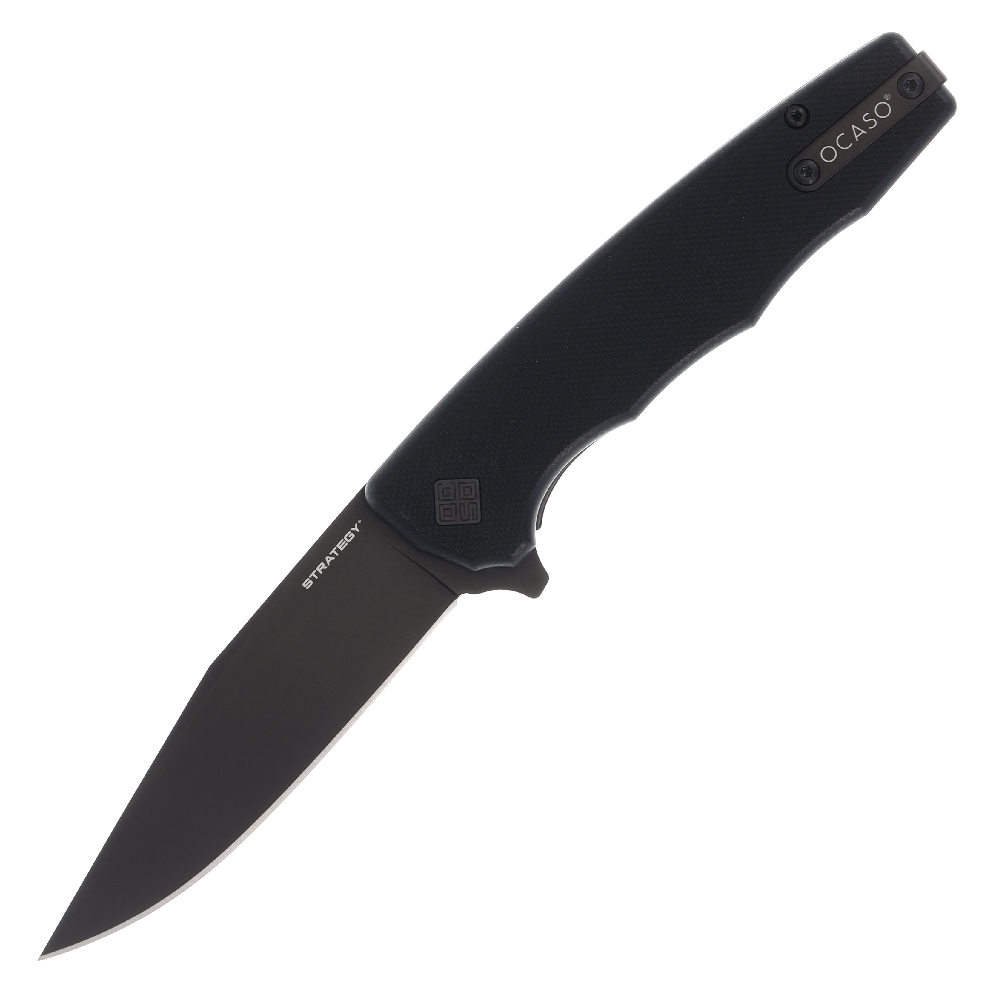 Ocaso Strategy Linerlock Folding Knife (Black Blade | Black G-10) 29BGB View 1