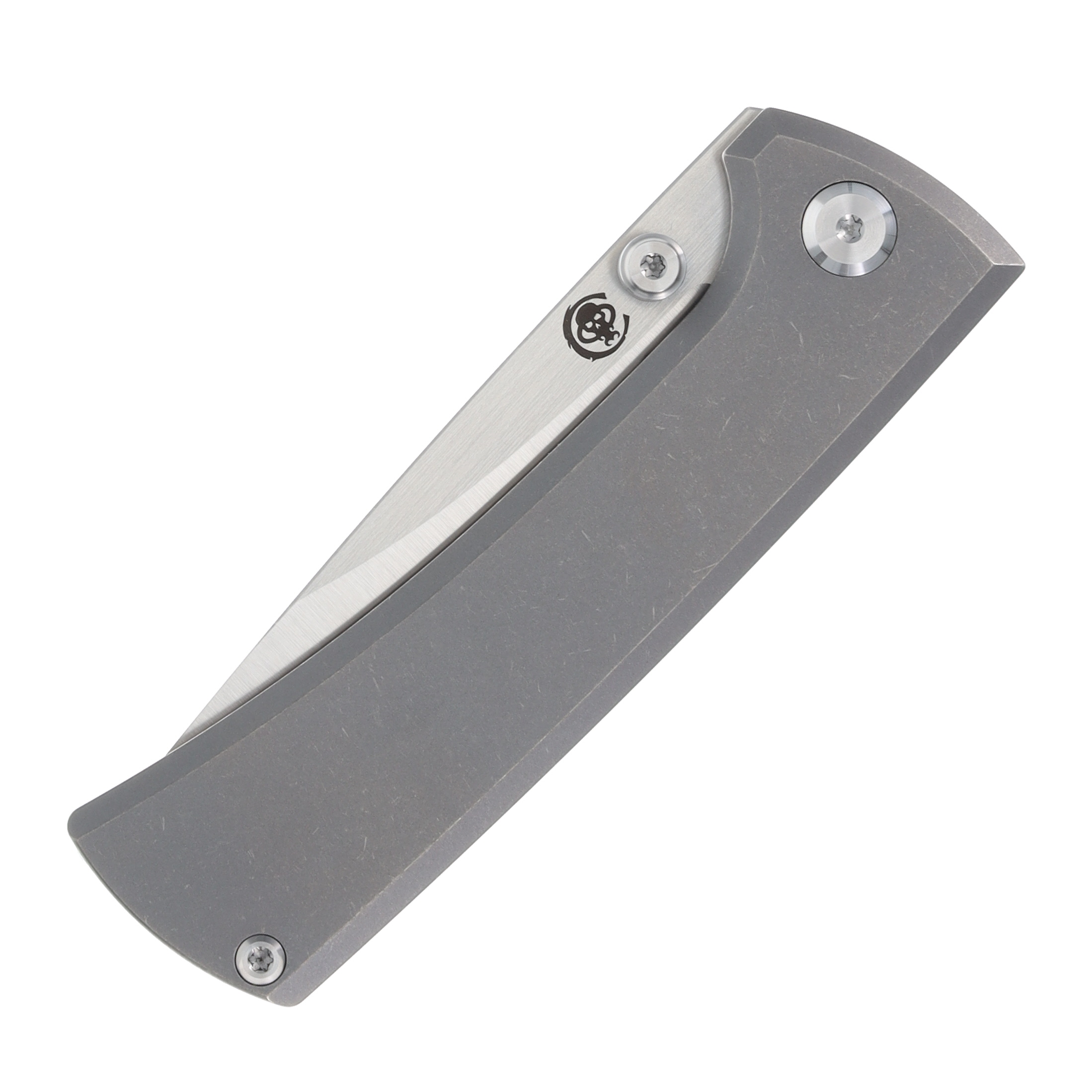 Chaves RCK9 Stonewash Gray 3.25 Inch Plain Belt Satin Drop Point RCK9DPSWTIBF View 9