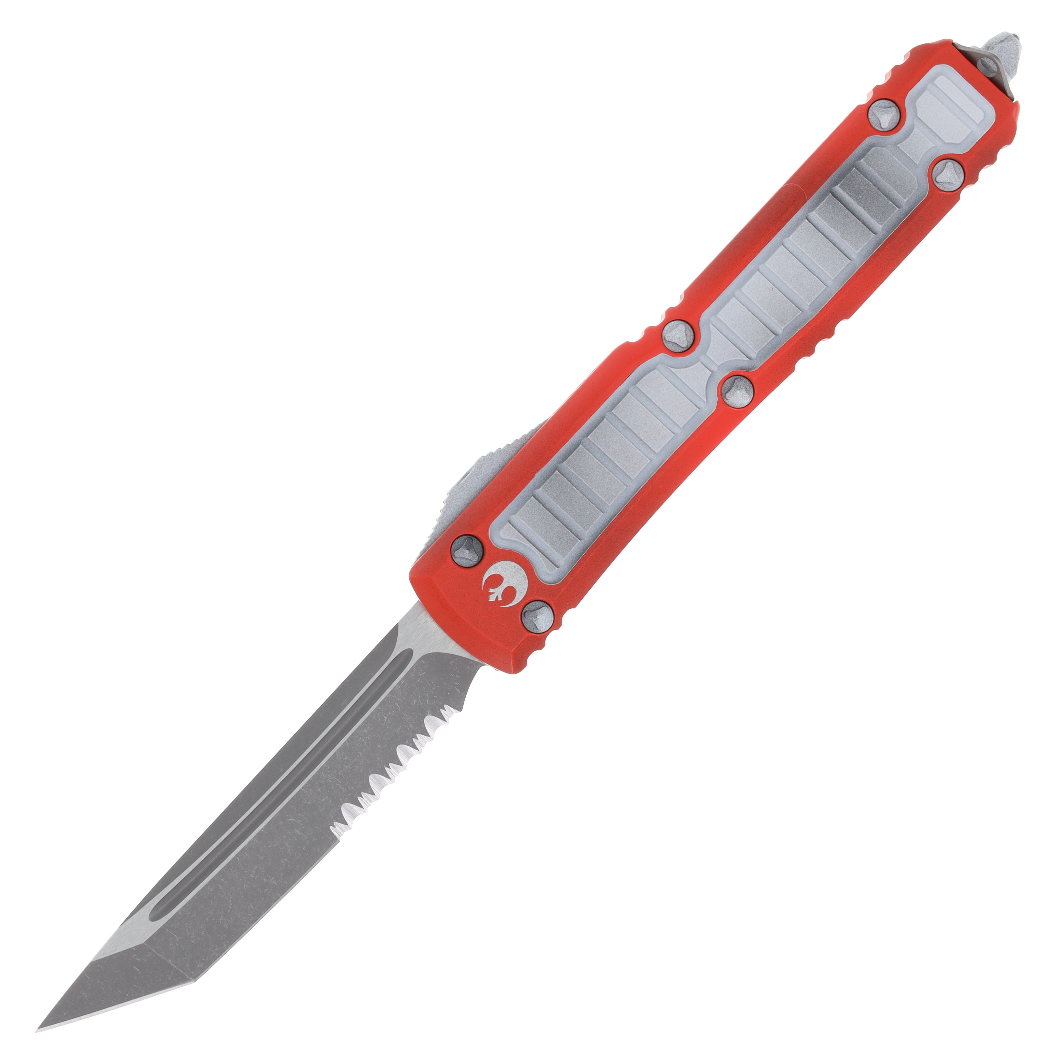 Microtech SMKW Exclus. X-Wing Ultratech OTF Auto Red Alum Apocalyptic Part Serr Tanto AUMT12311XW View 1