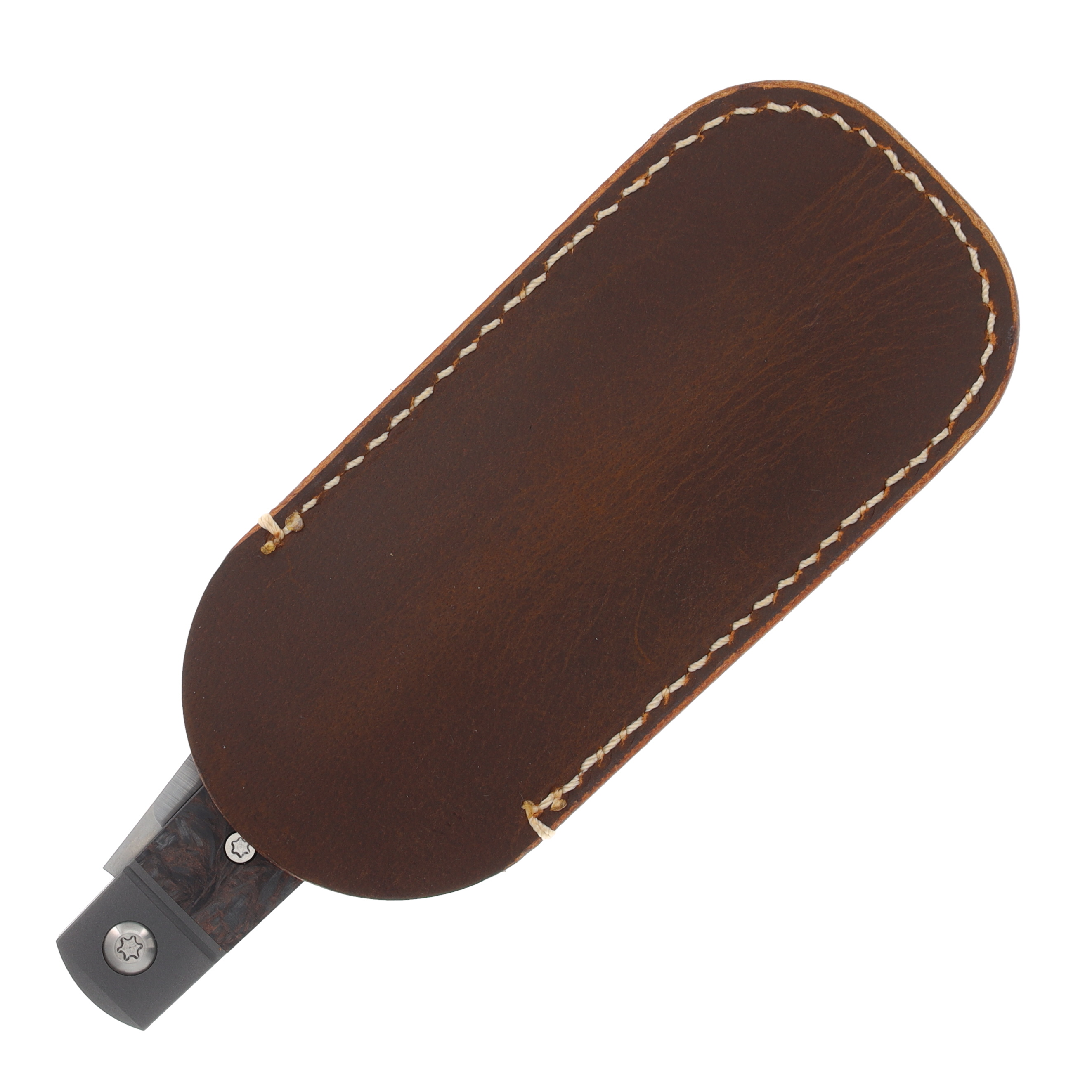 Jack Wolf Little Bro Jack Folding Knife Copper Dark Matter Fat Carbon LILBR-01-FC-DMC View 8