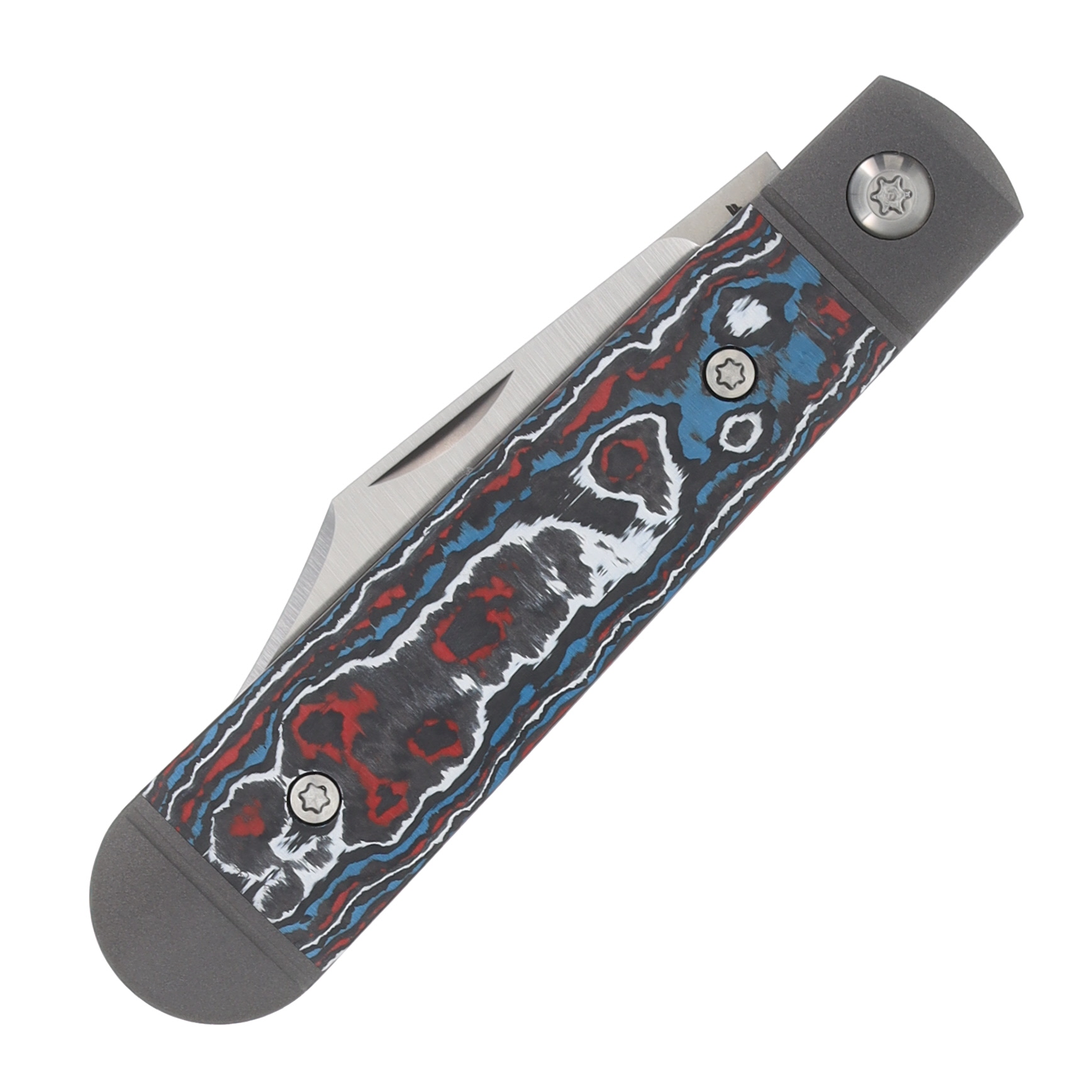 Jack Wolf Knives Little Bro Jack Folding Knife Nebula Fat Carbon LILBR-01-FC-NEB View 5