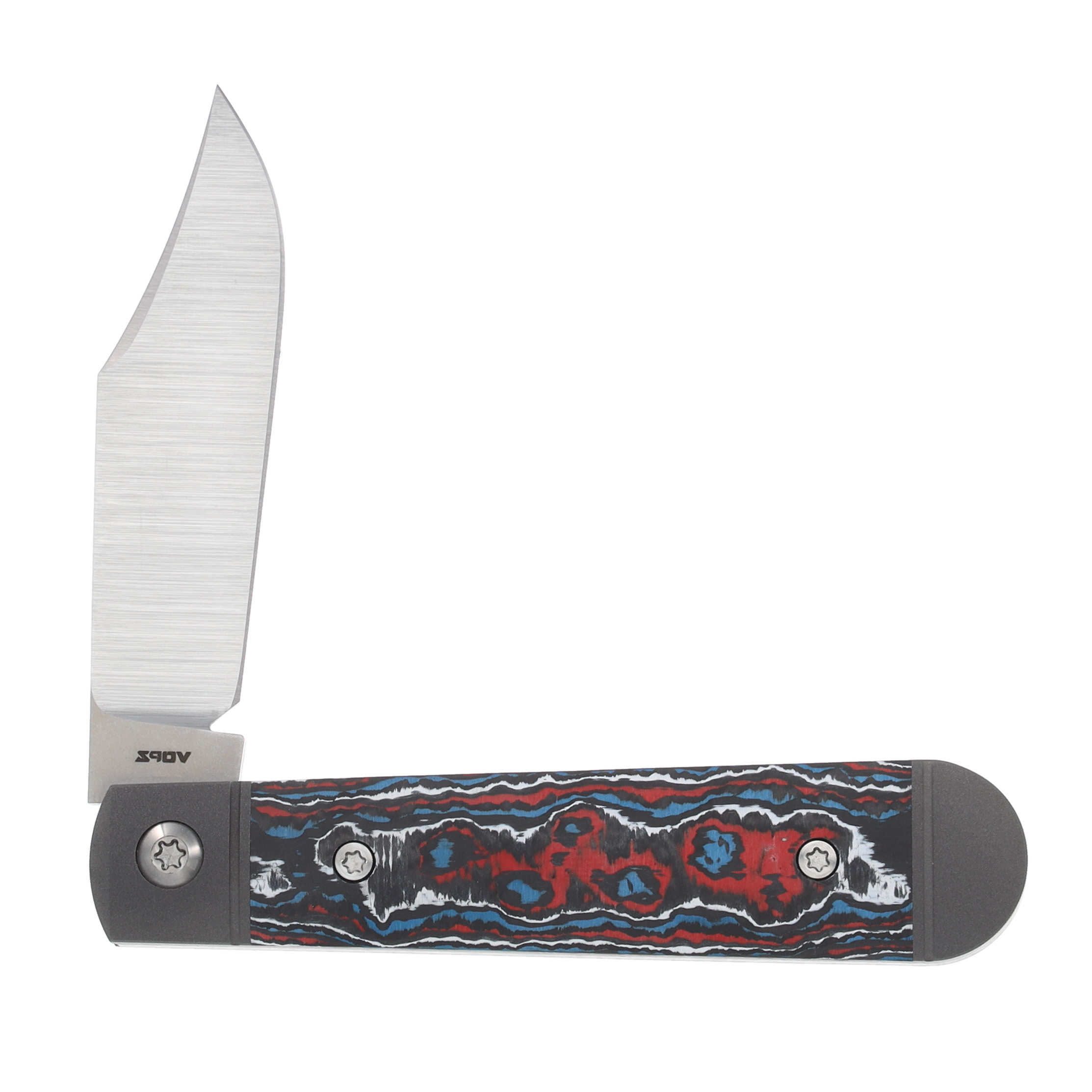 Jack Wolf Knives Little Bro Jack Folding Knife Nebula Fat Carbon LILBR-01-FC-NEB View 2