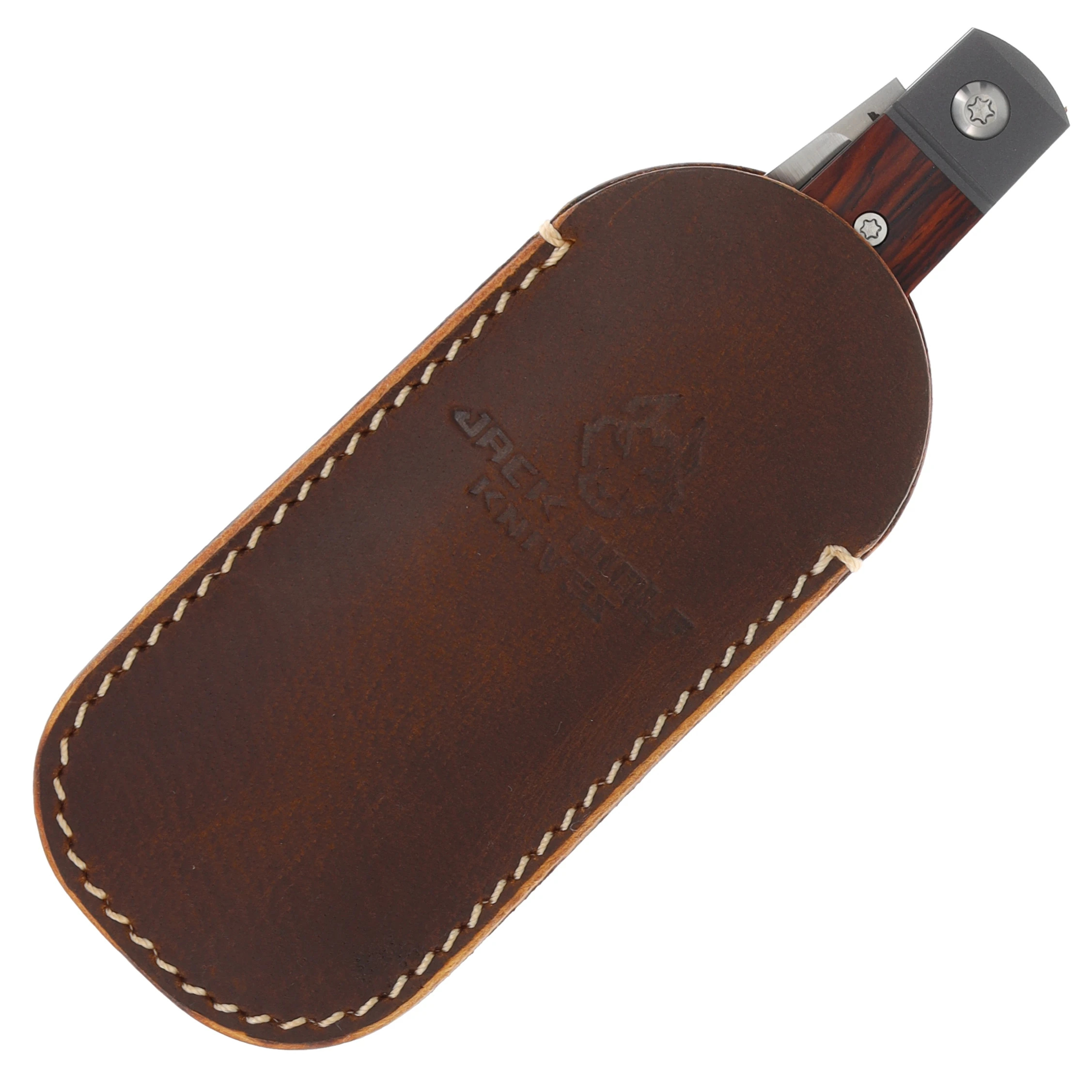 Jack Wolf Knives Little Bro Jack Folding Knife Rosewood LILBR-01-ROSE View 7