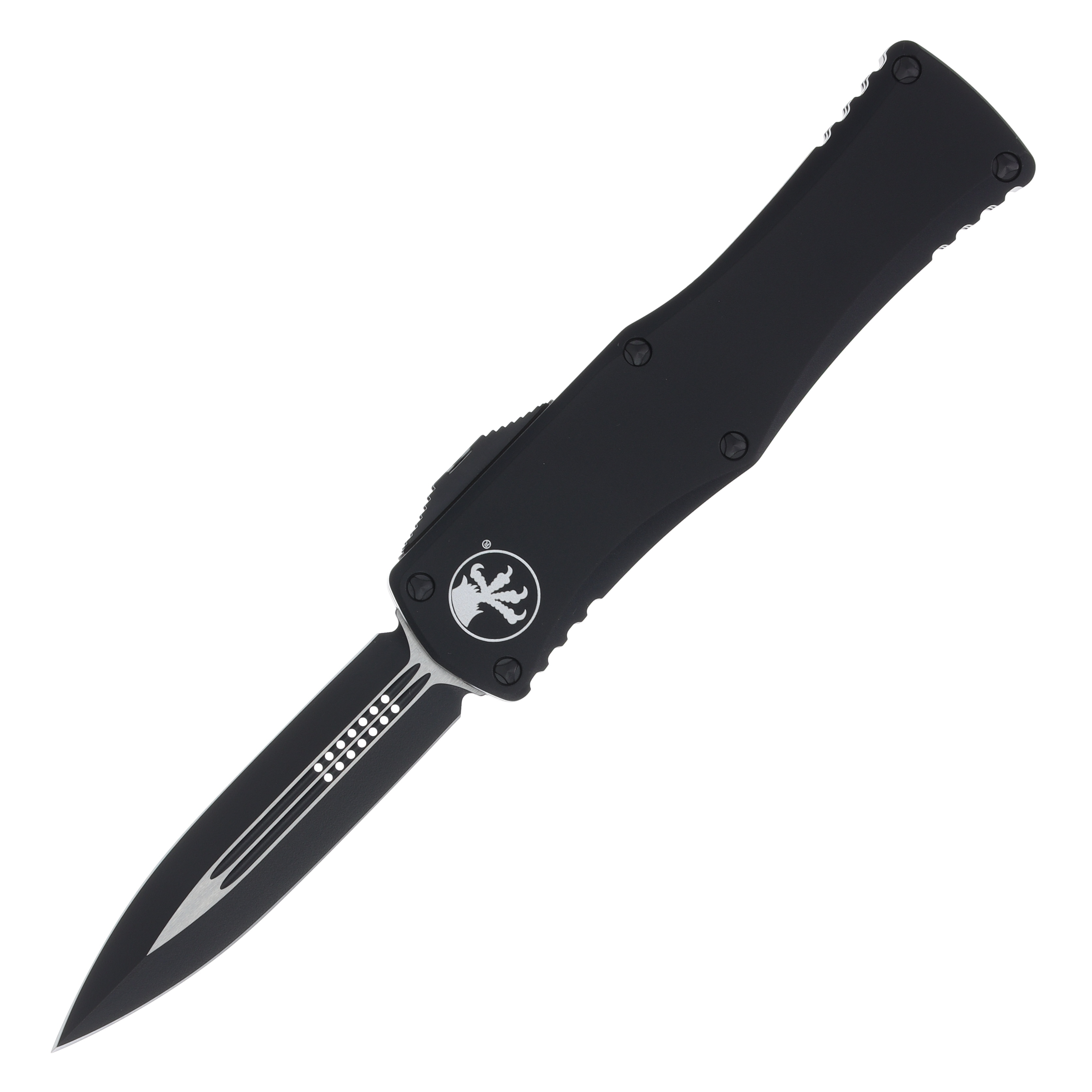 Microtech Hera OTF Automatic Knife Tactical Black D/E View 1