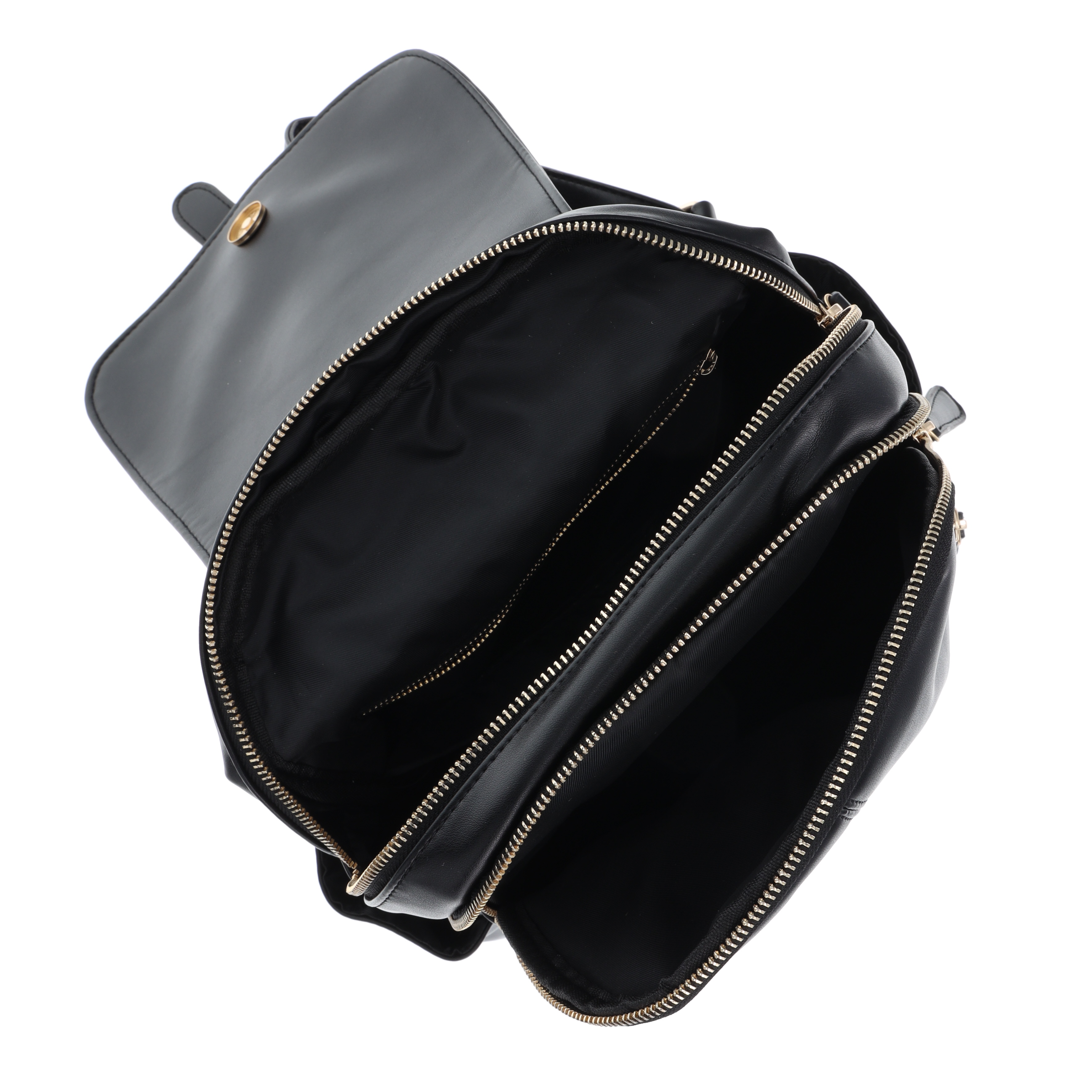 Fabigun Concealed Carry Backpack 1951 Black Leather FAB1951BLK View 14