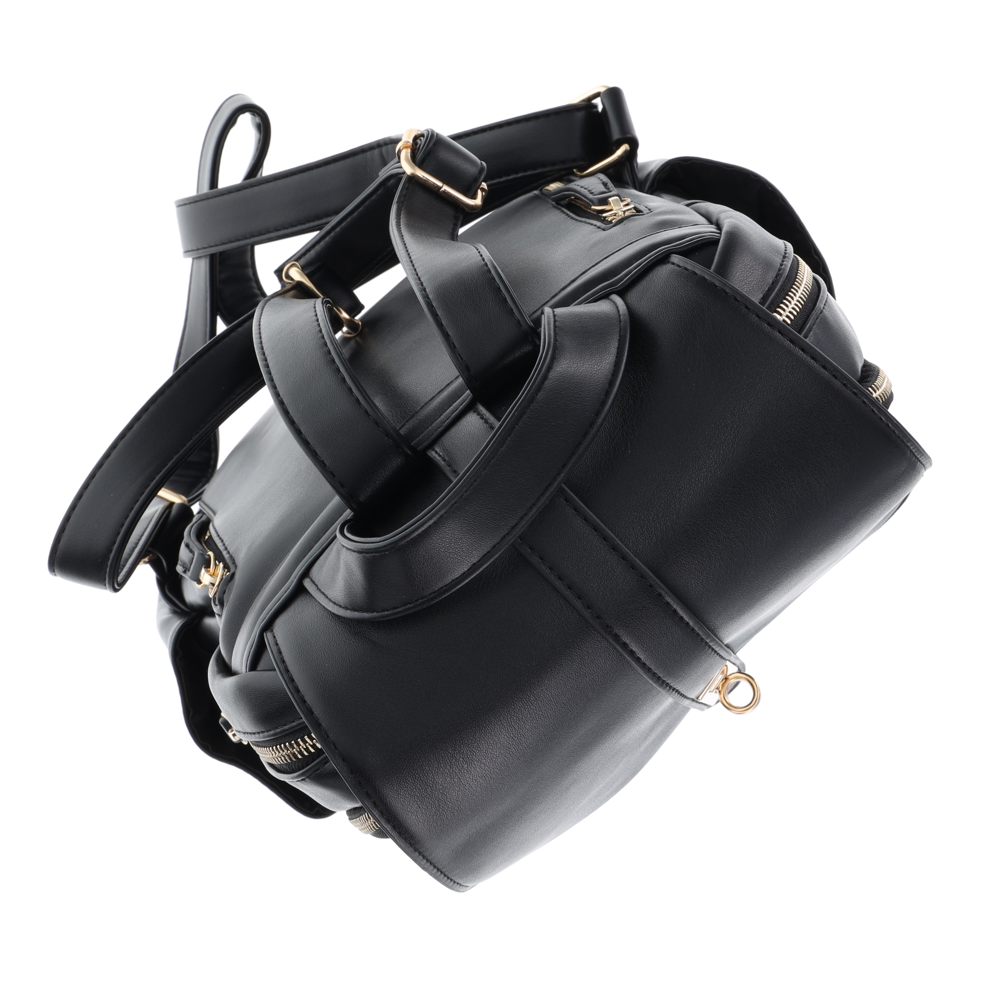 Fabigun Concealed Carry Backpack 1951 Black Leather FAB1951BLK View 12
