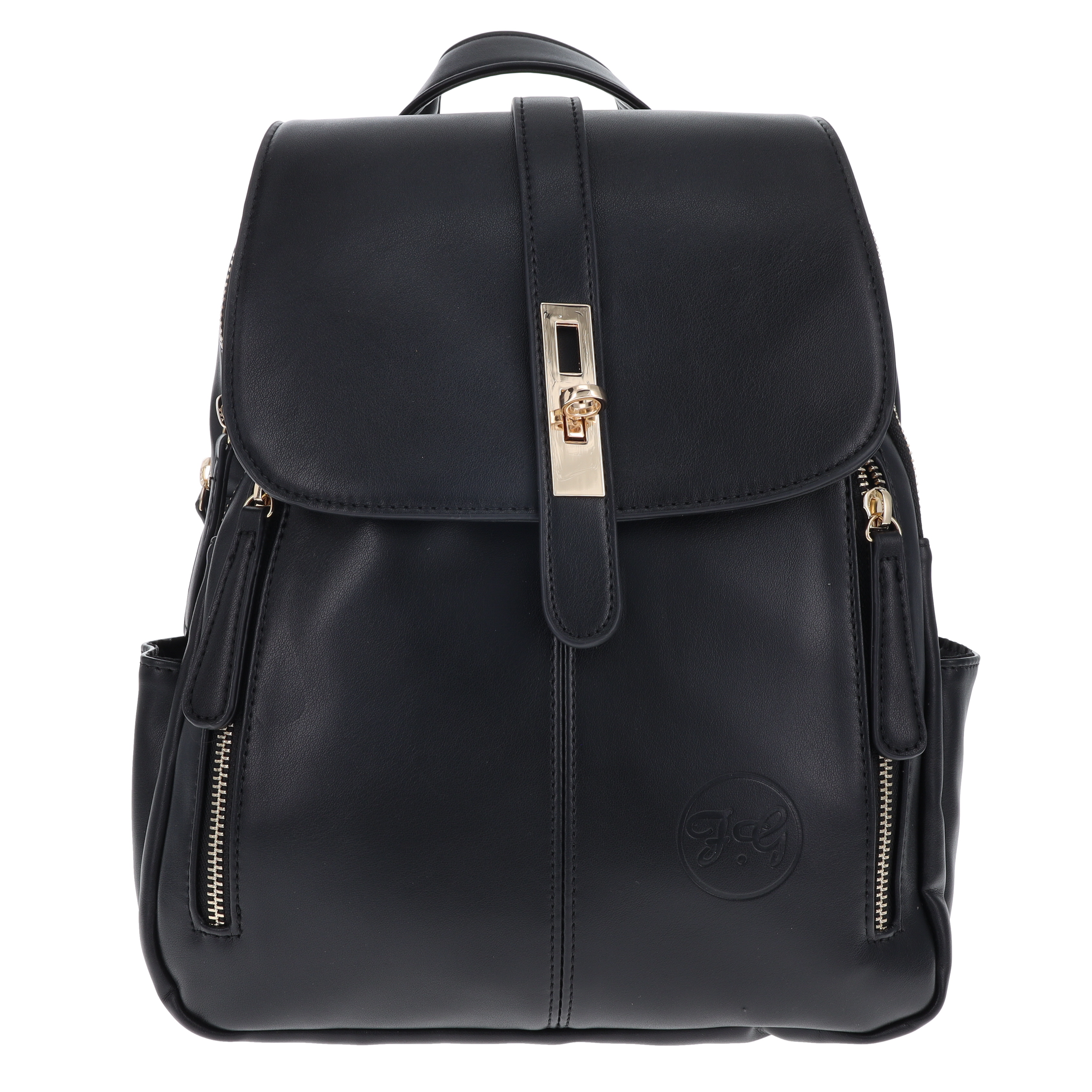 Fabigun Concealed Carry Backpack 1951 Black Leather FAB1951BLK View 2