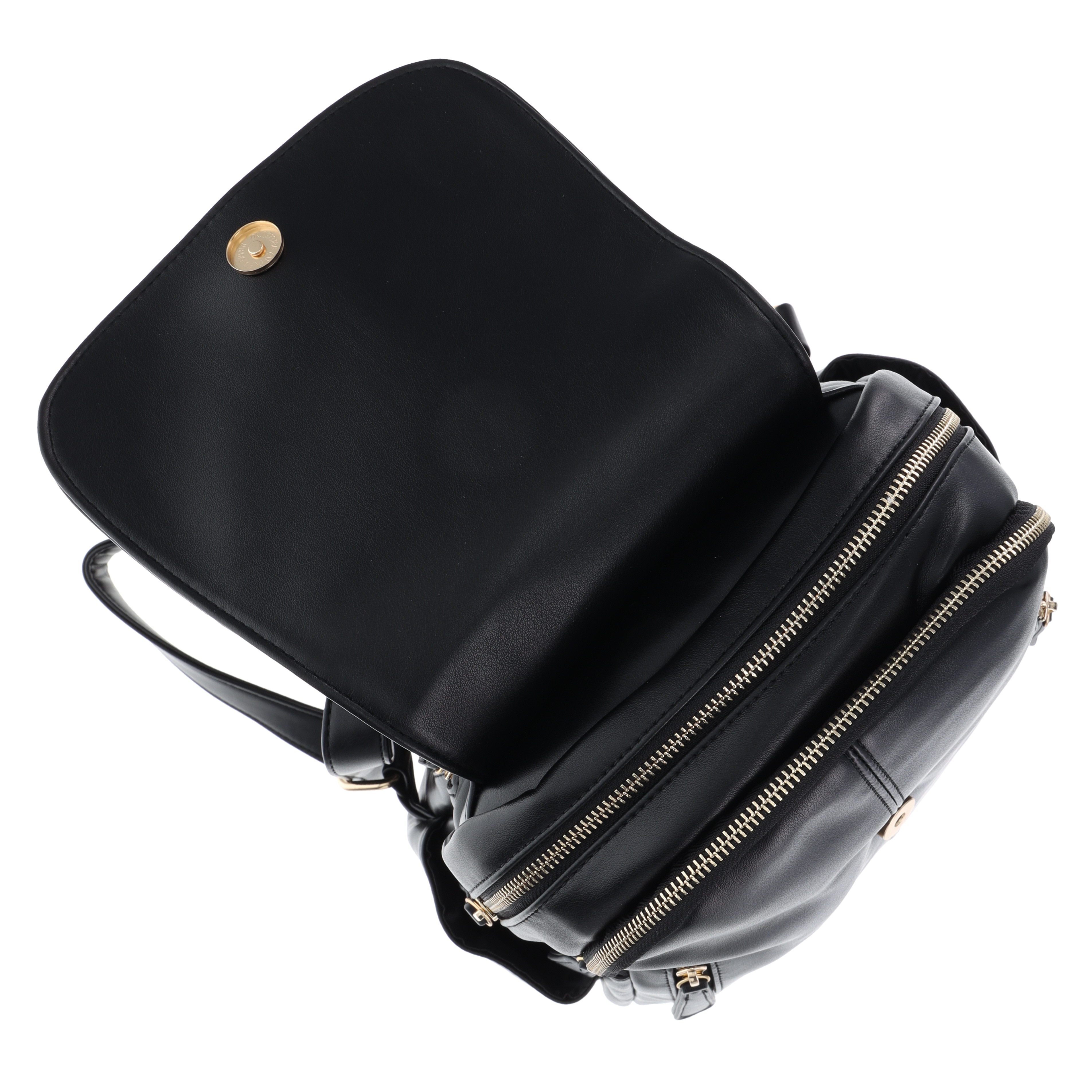 Fabigun Concealed Carry Backpack 1951 Black Leather FAB1951BLK View 13