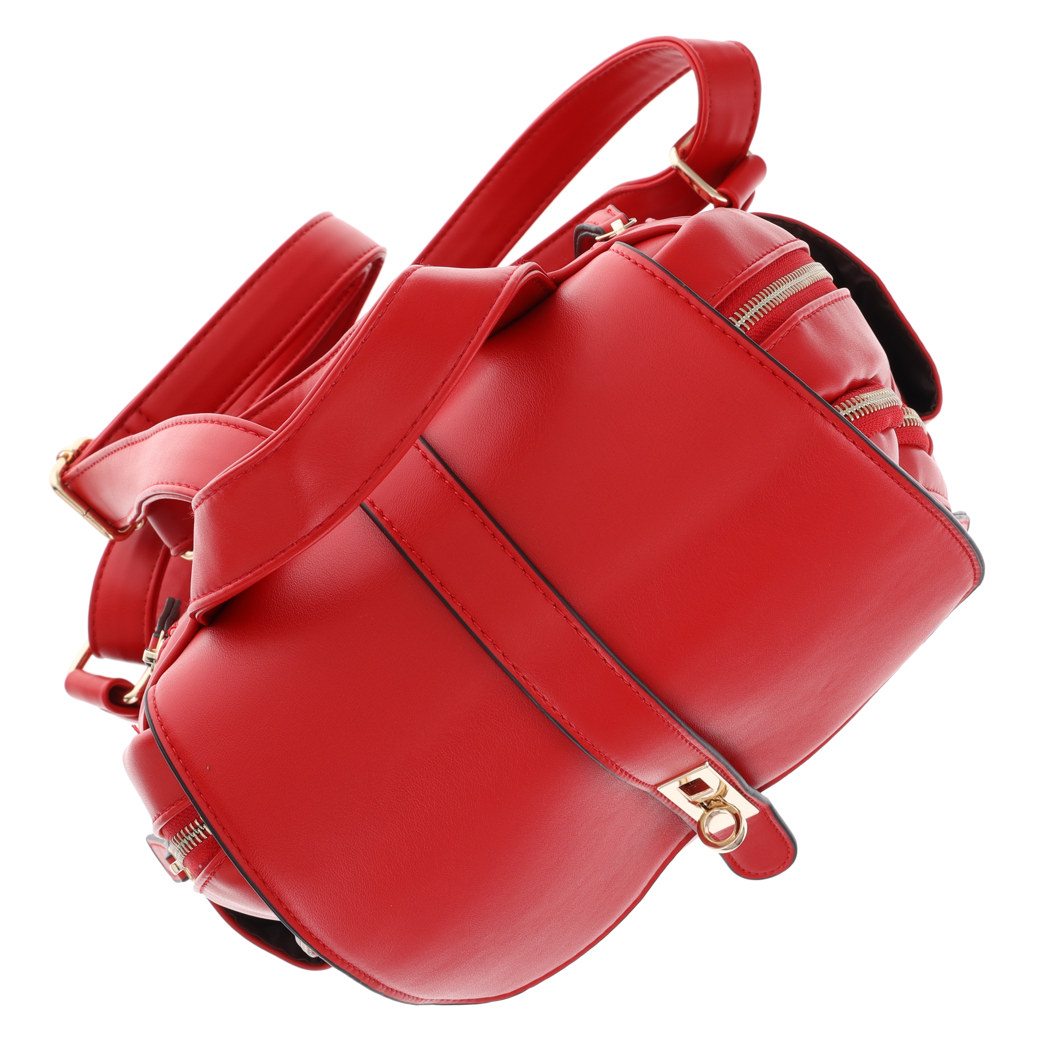 Fabigun Concealed Carry Backpack 1951 Red Leather FAB1951RED View 12